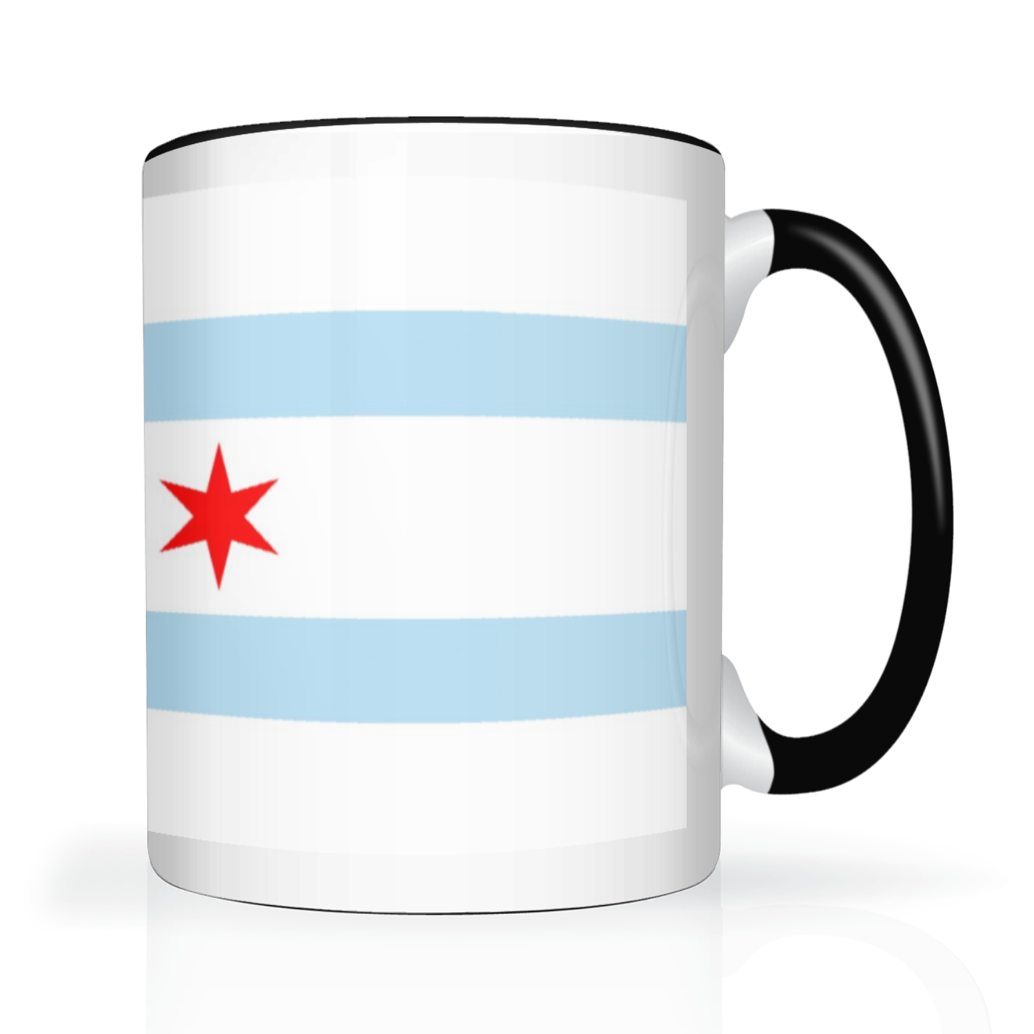 Chicago PD Flag 2 Tone 15oz Mug