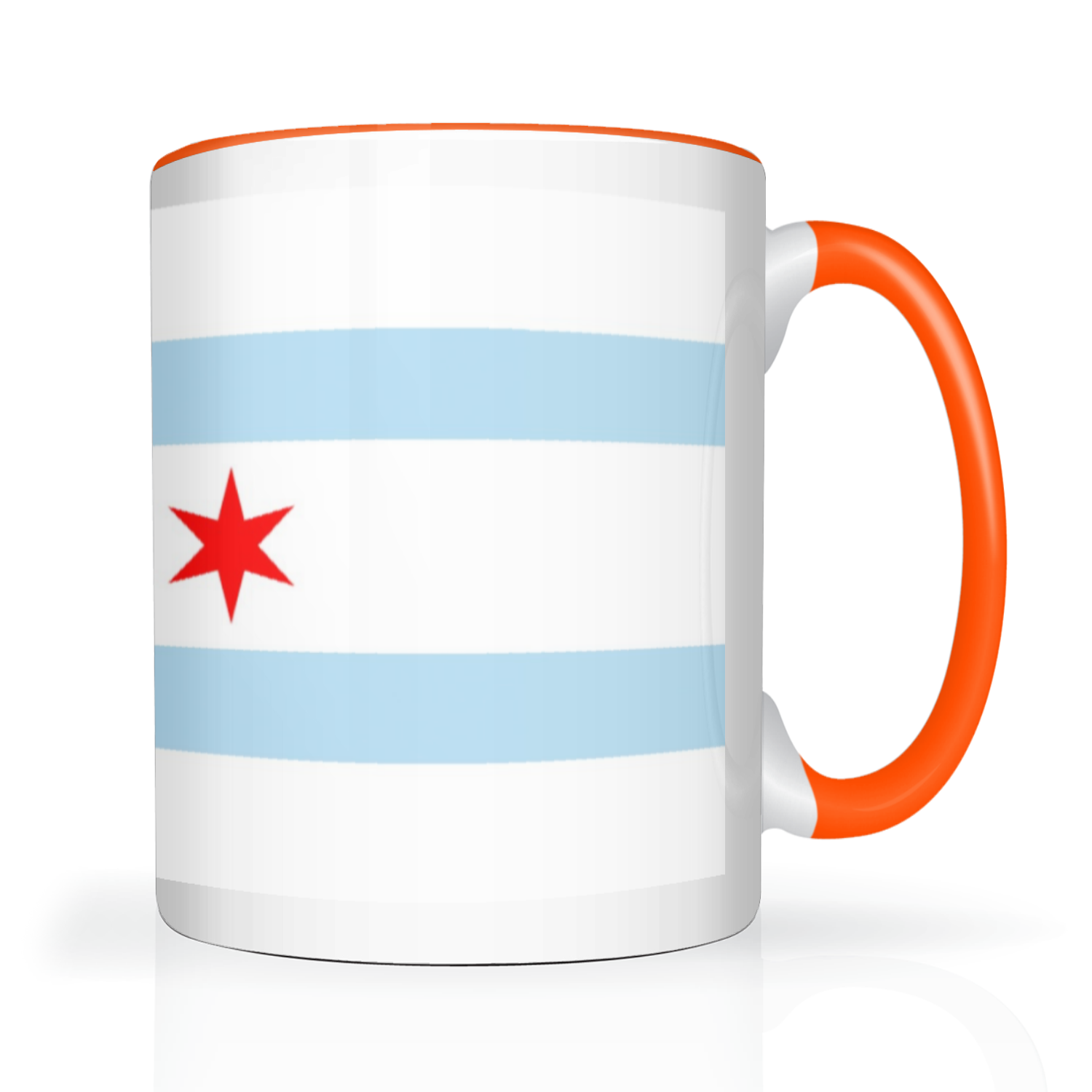 Chicago PD Flag 2 Tone 15oz Mug