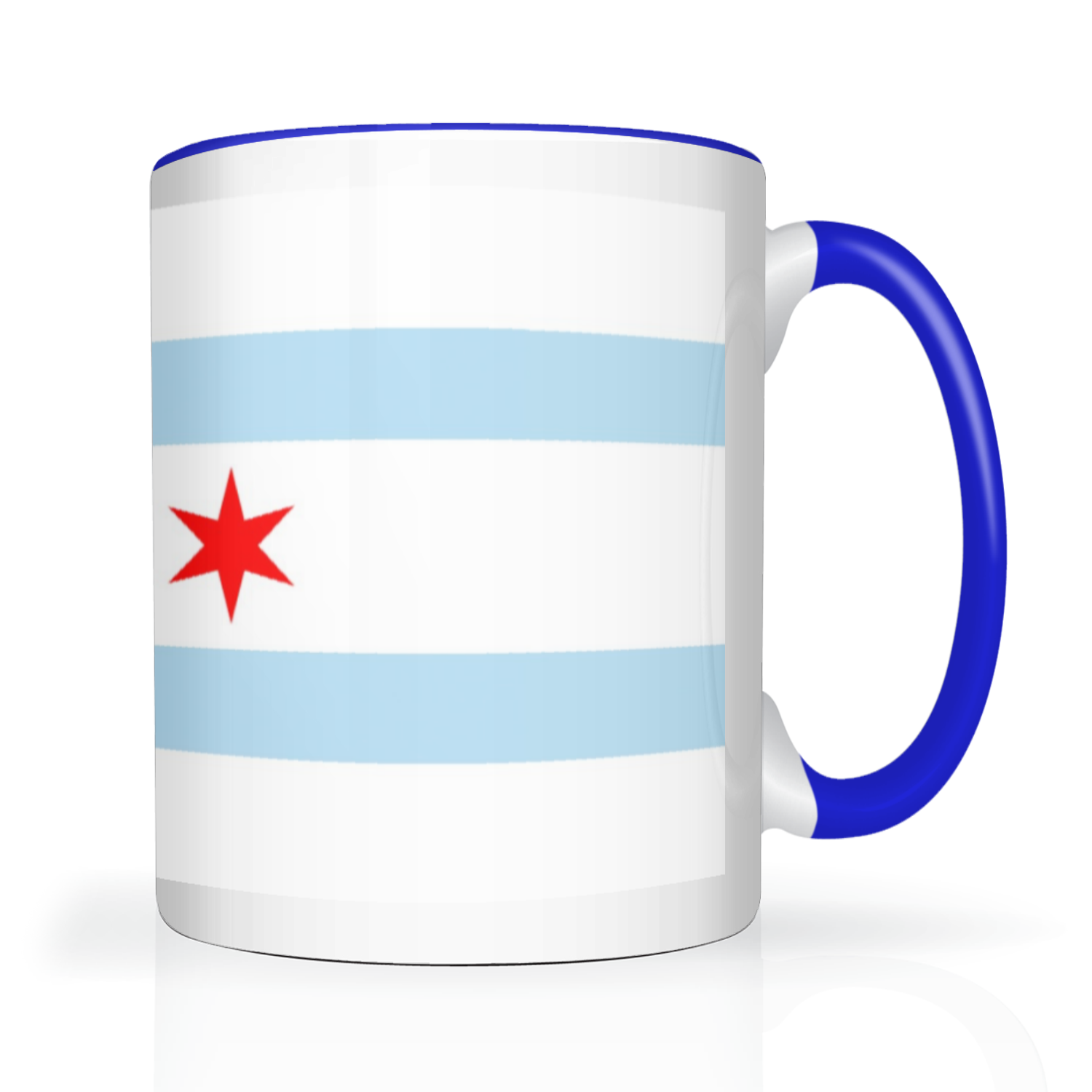 Chicago PD Flag 2 Tone 15oz Mug