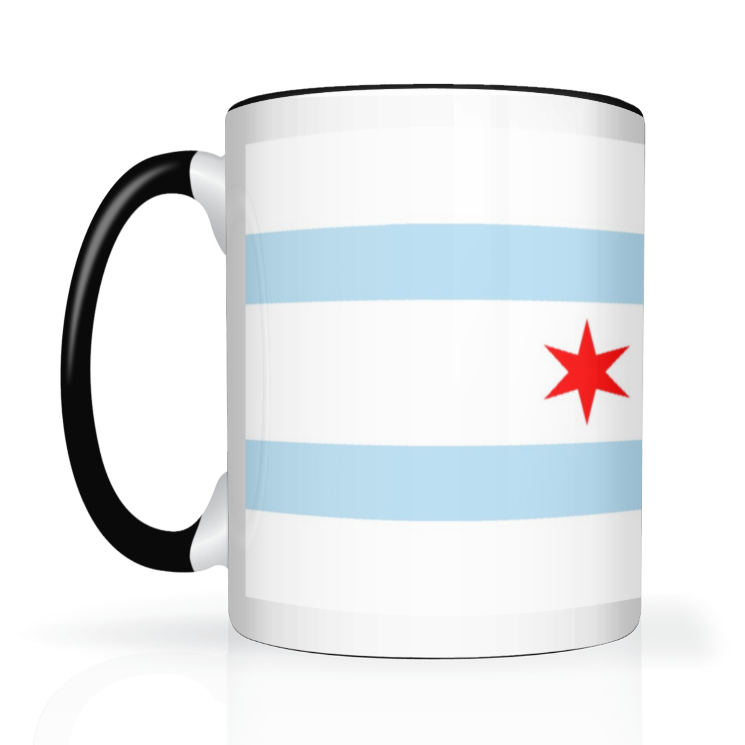 Chicago FD/EMT Flag 2 Tone 15oz Mug