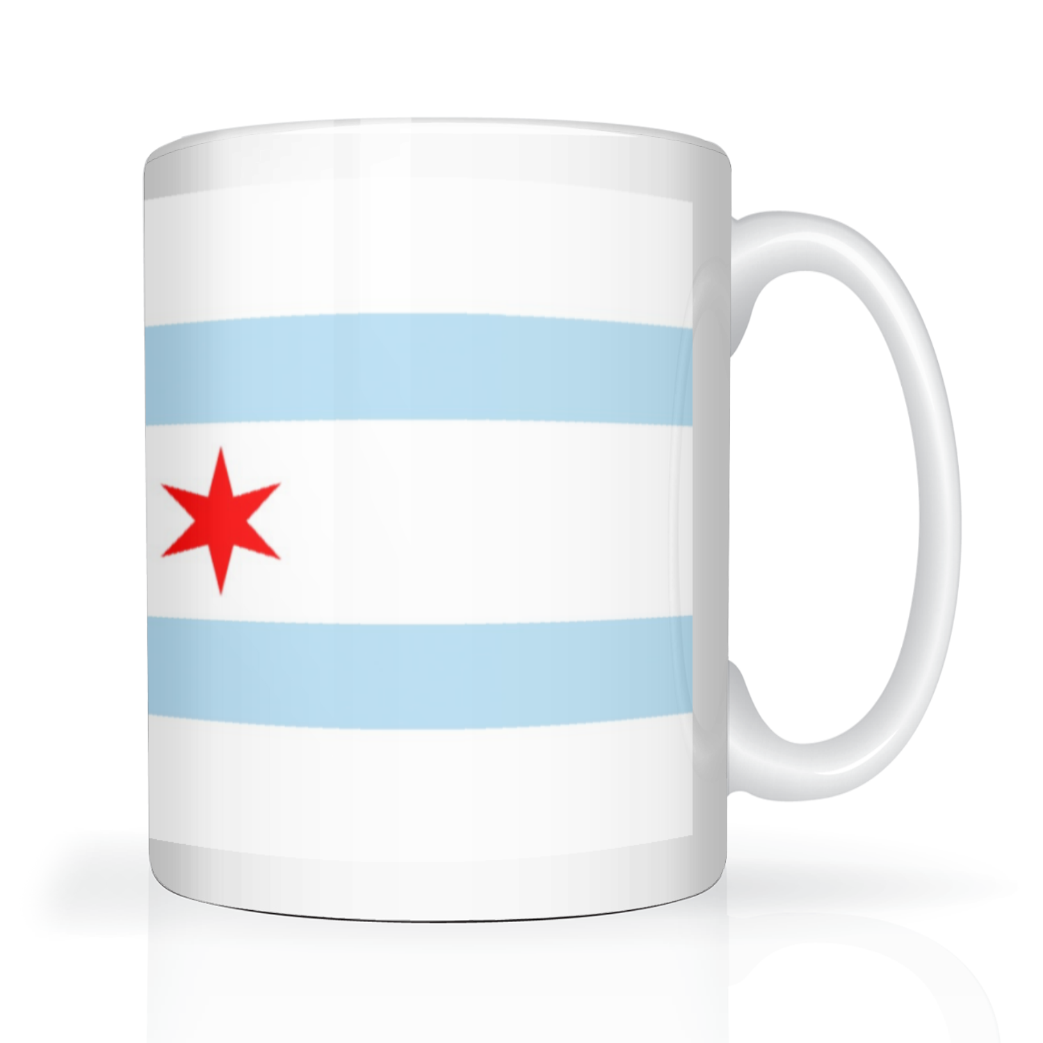 Chicago FD/EMT Flag 2 Tone 15oz Mug