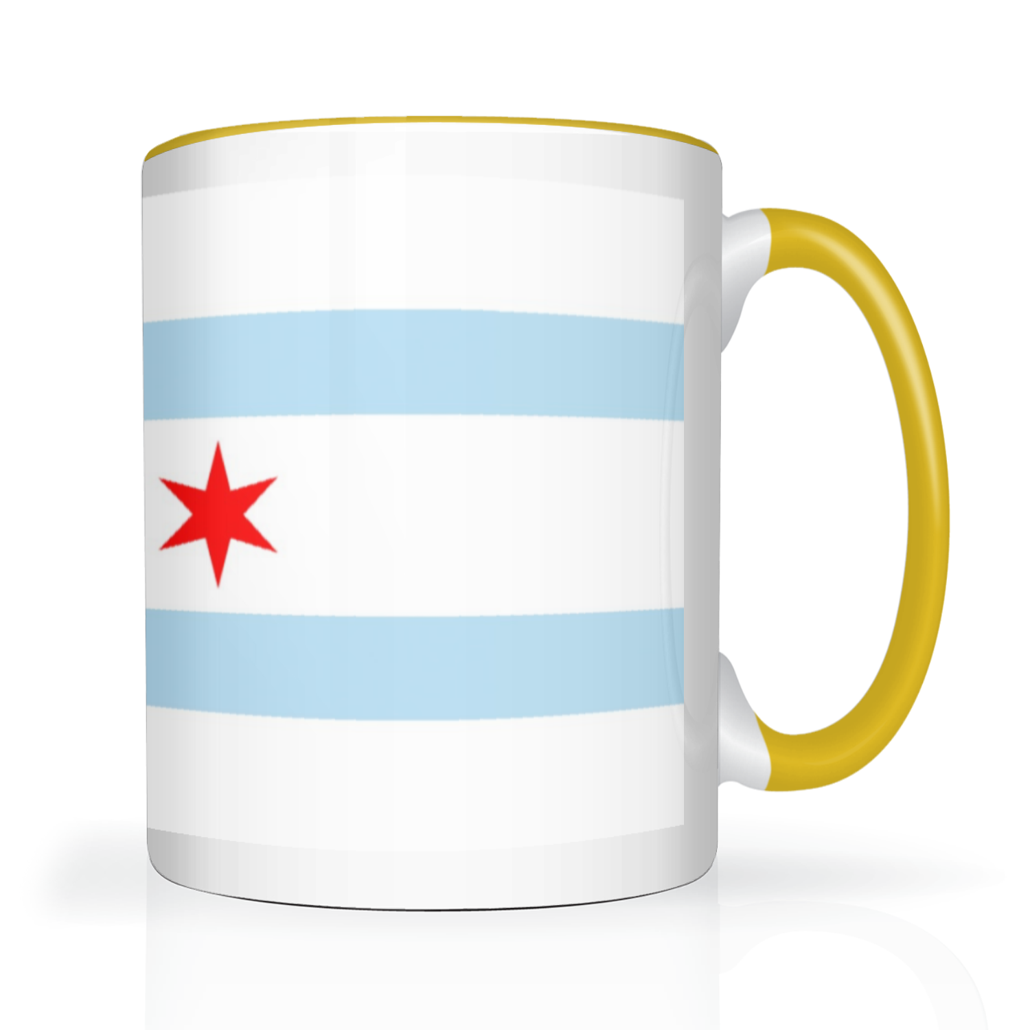 Chicago FD/EMT Flag 2 Tone 15oz Mug