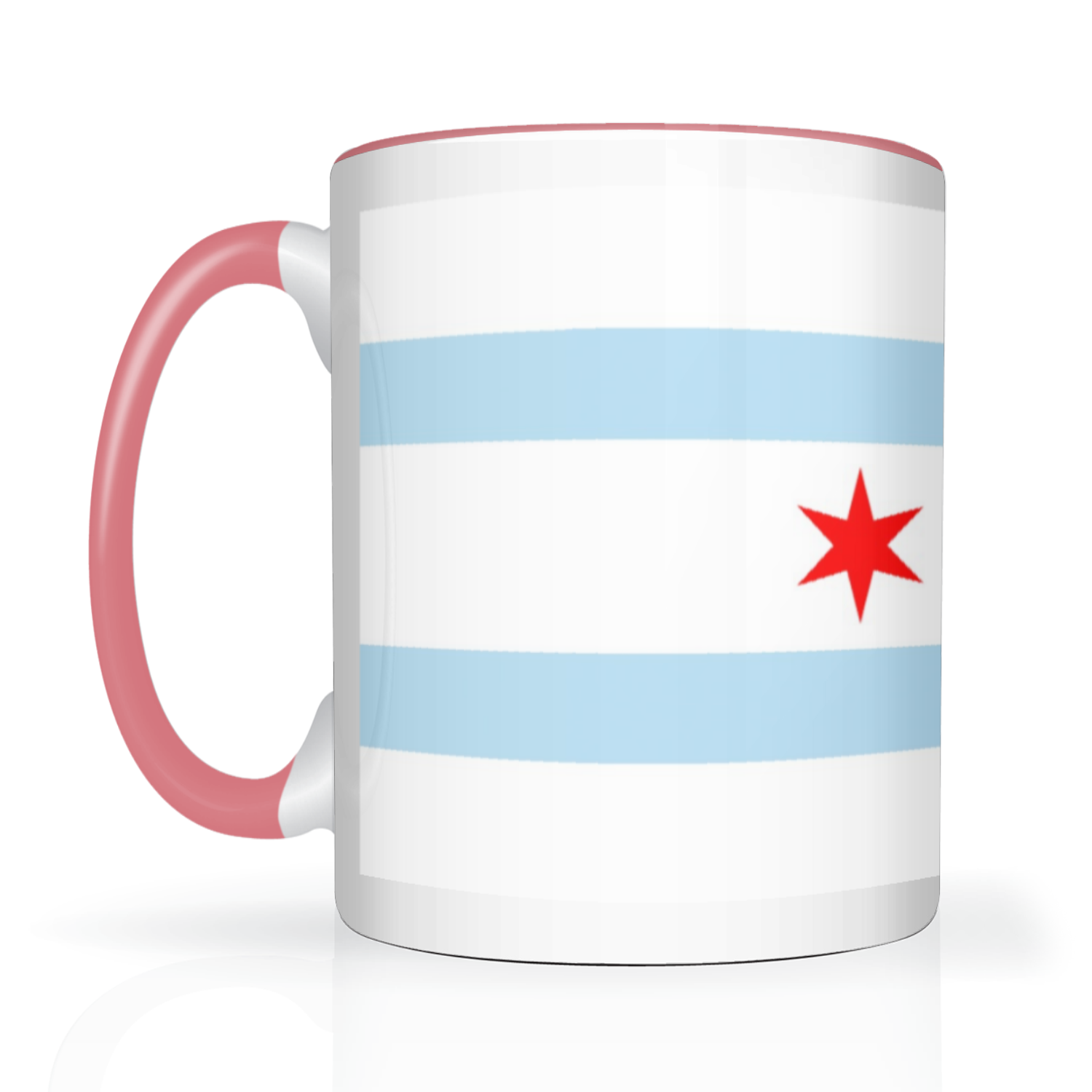 Chicago FD/EMT Flag 2 Tone 15oz Mug