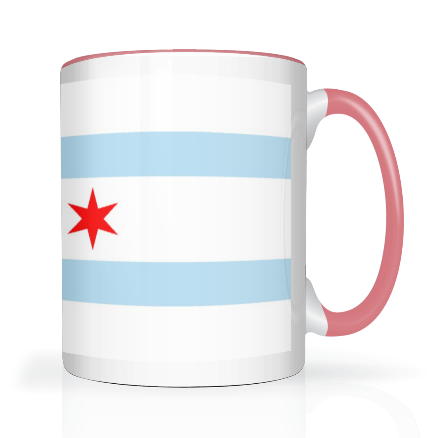 Chicago FD/EMT Flag 2 Tone 15oz Mug