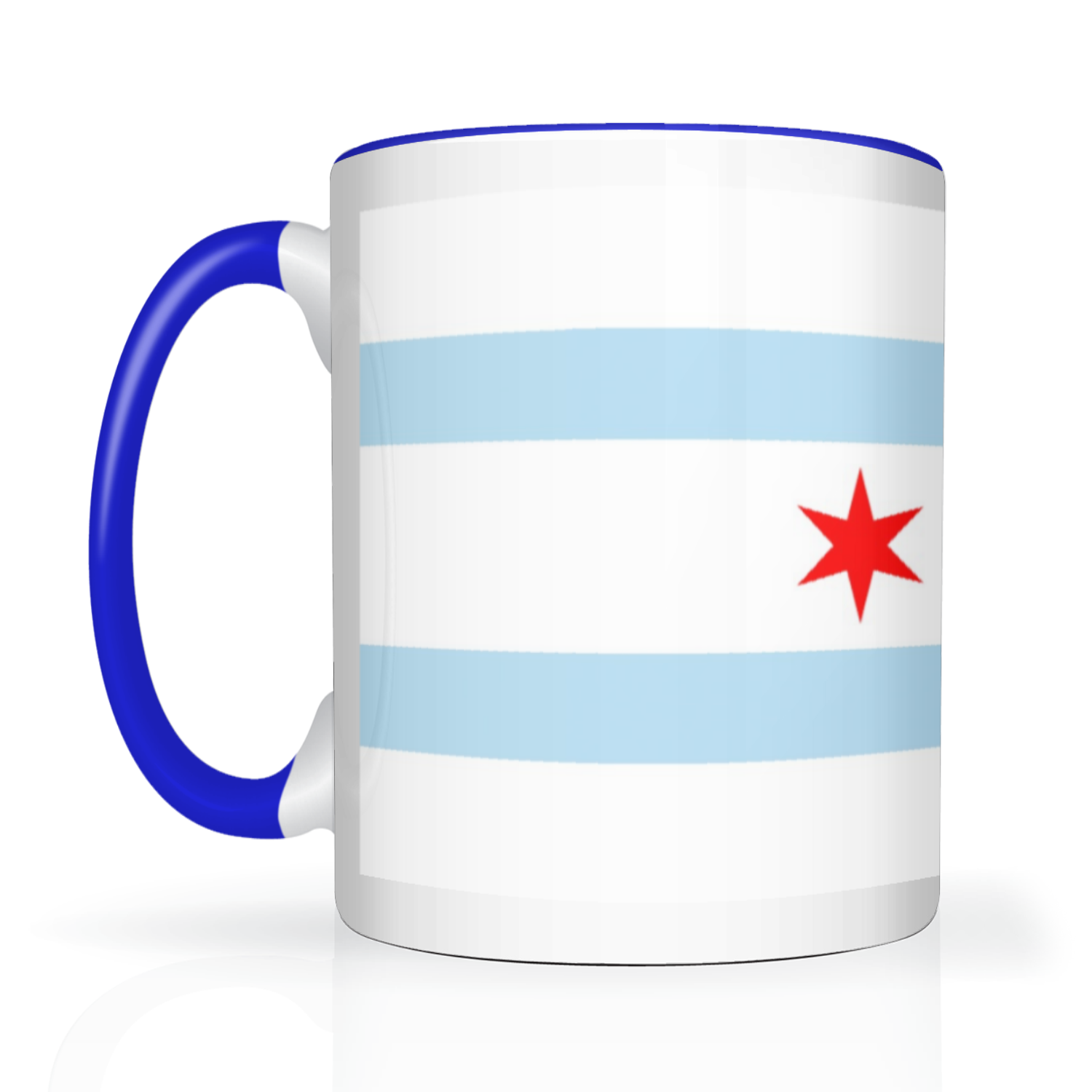 Chicago FD/EMT Flag 2 Tone 15oz Mug