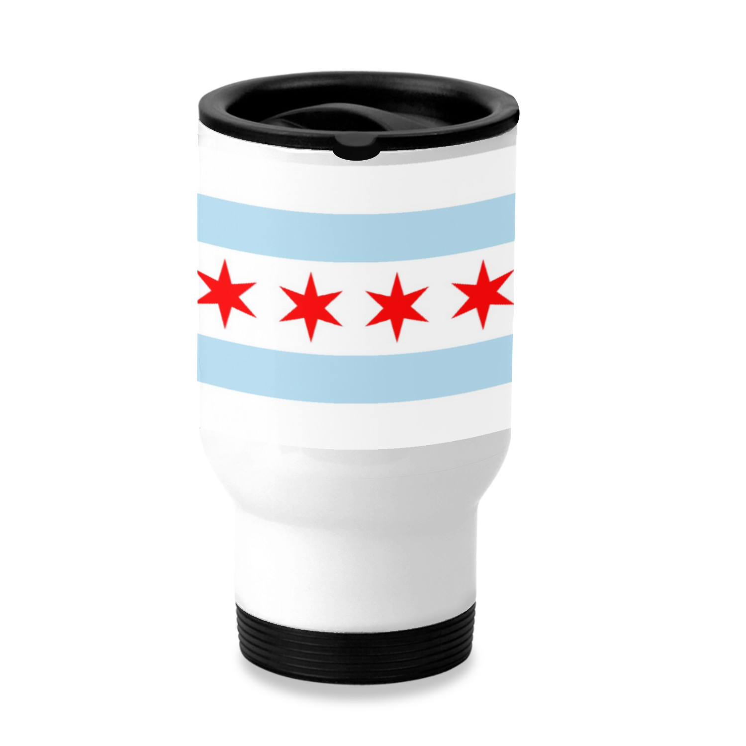 Chicago Flag Travel Mug