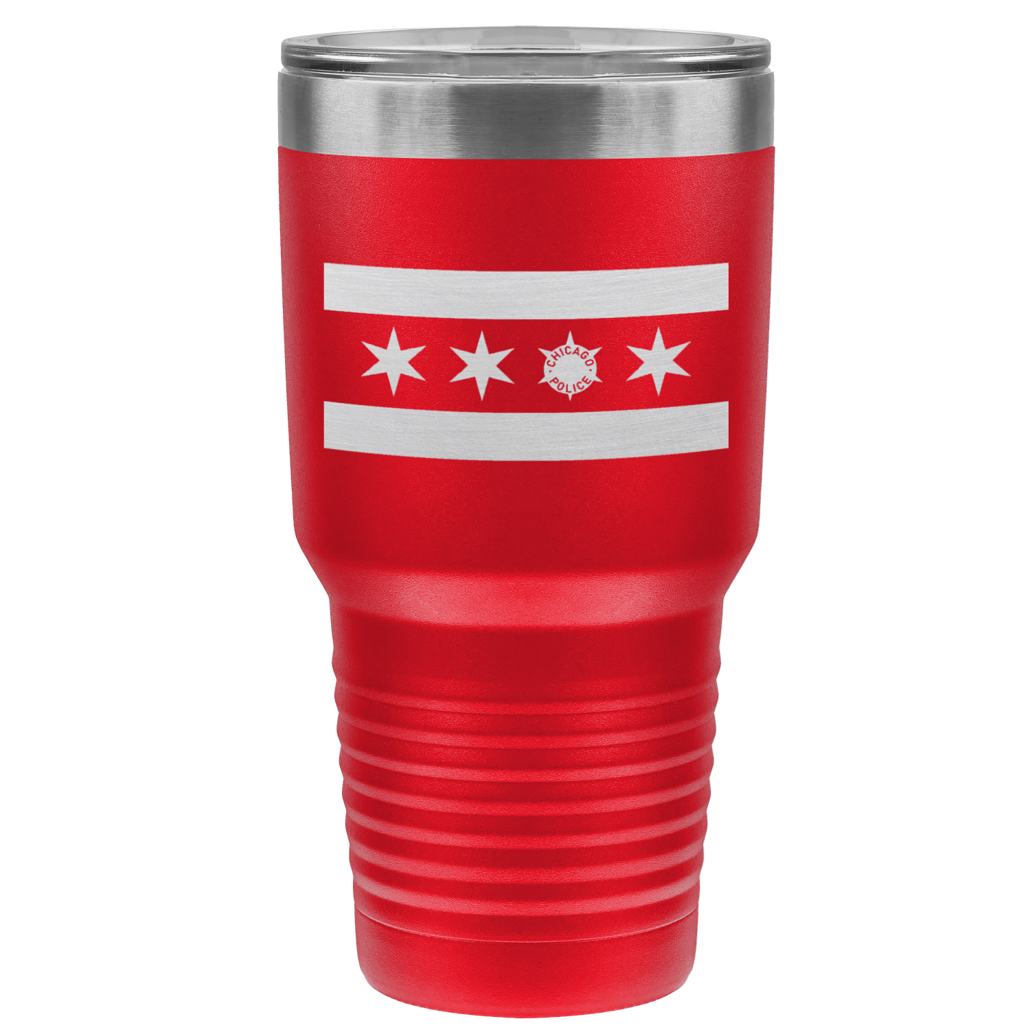 Chicago PD Flag 30oz Tumbler