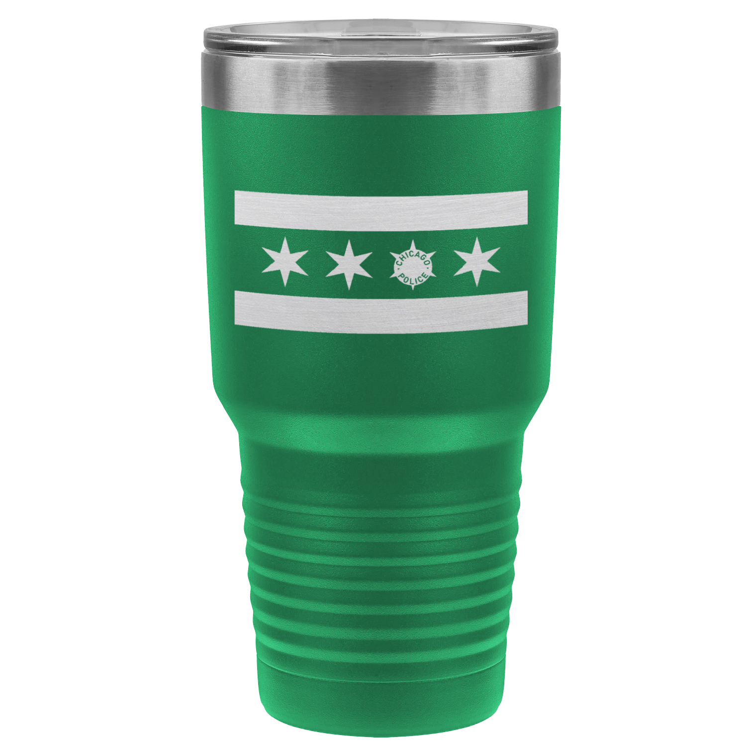 Chicago PD Flag 30oz Tumbler