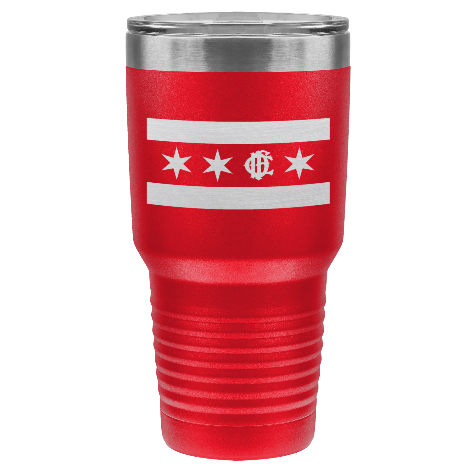 Chicago FD/EMT Flag 30oz Tumbler