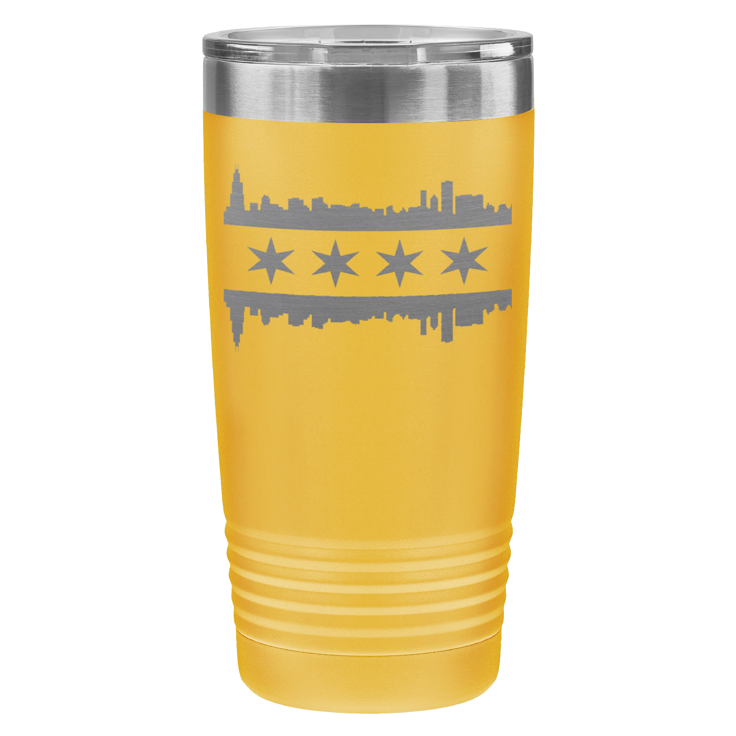 Chicago Skyline Flag 20oz Tumbler