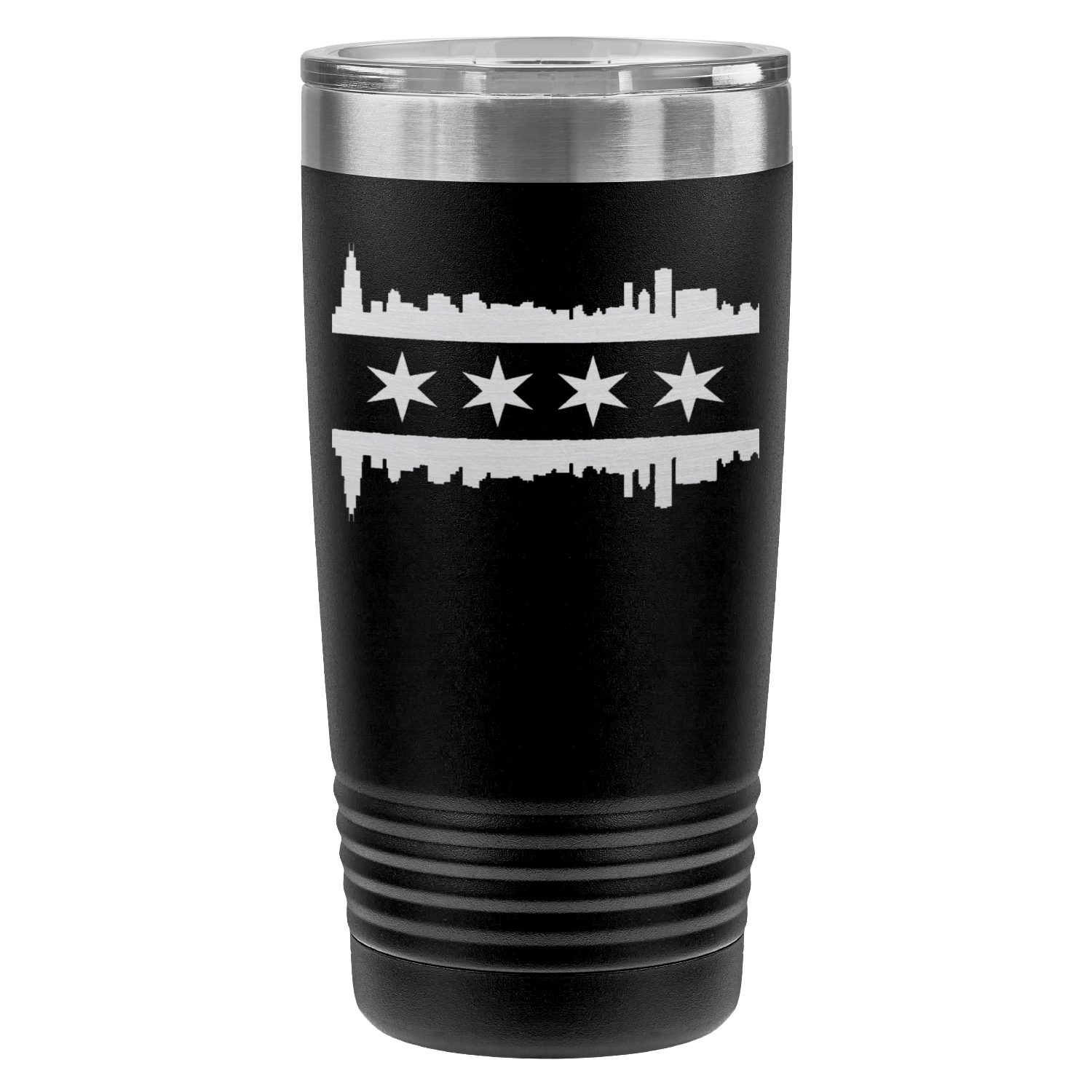 Chicago Skyline Flag 20oz Tumbler