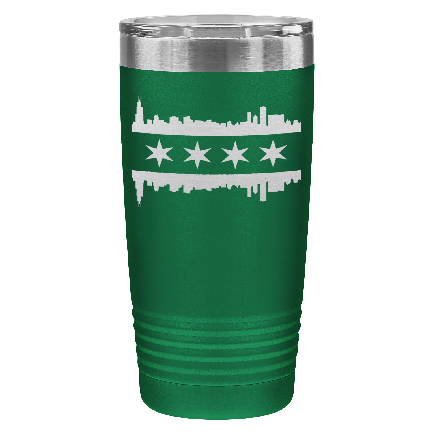 Chicago Skyline Flag 20oz Tumbler