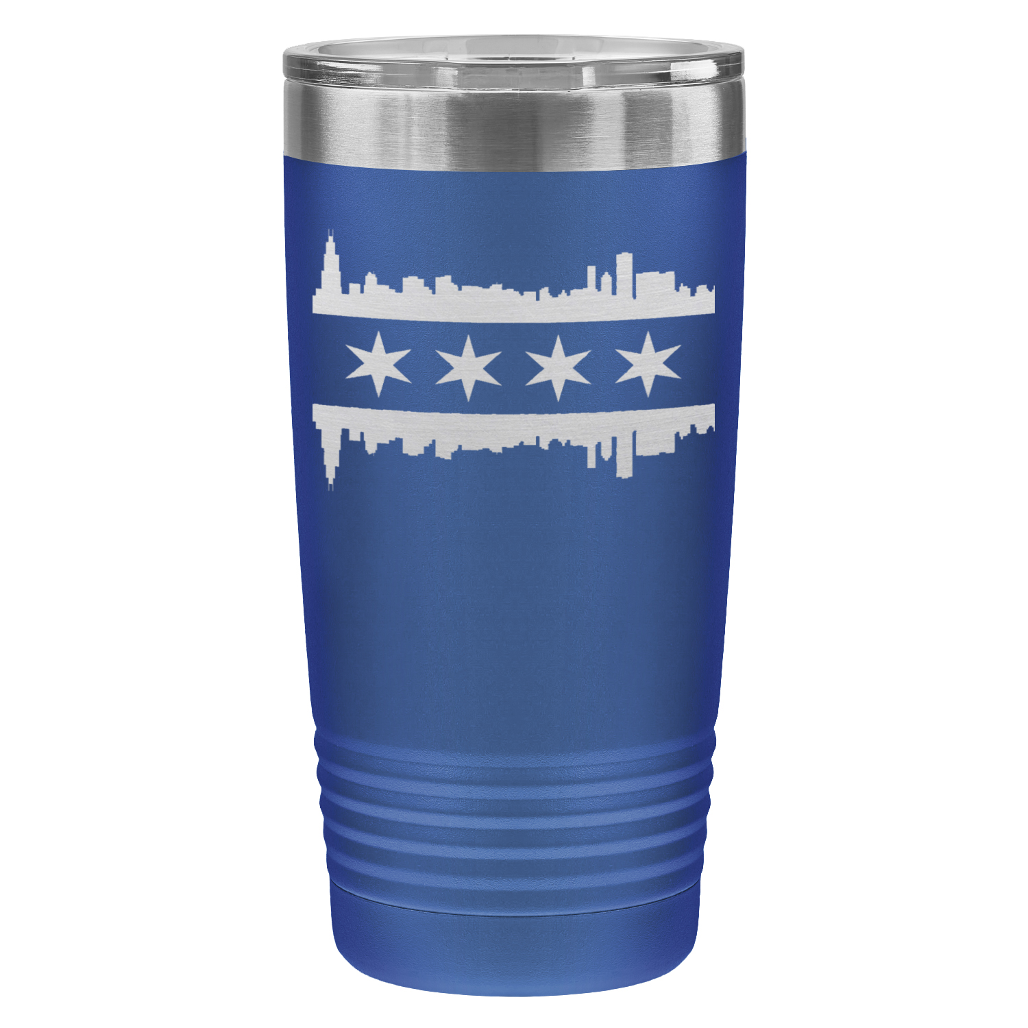 Chicago Skyline Flag 20oz Tumbler