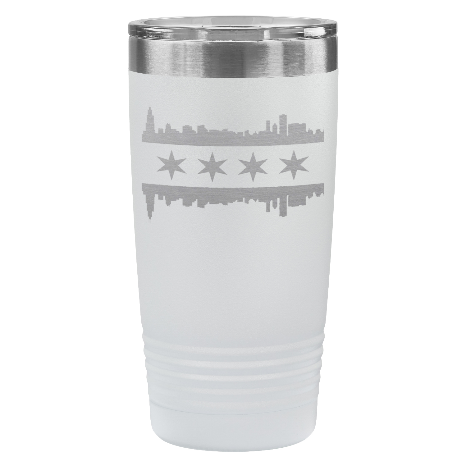 Chicago Skyline Flag 20oz Tumbler