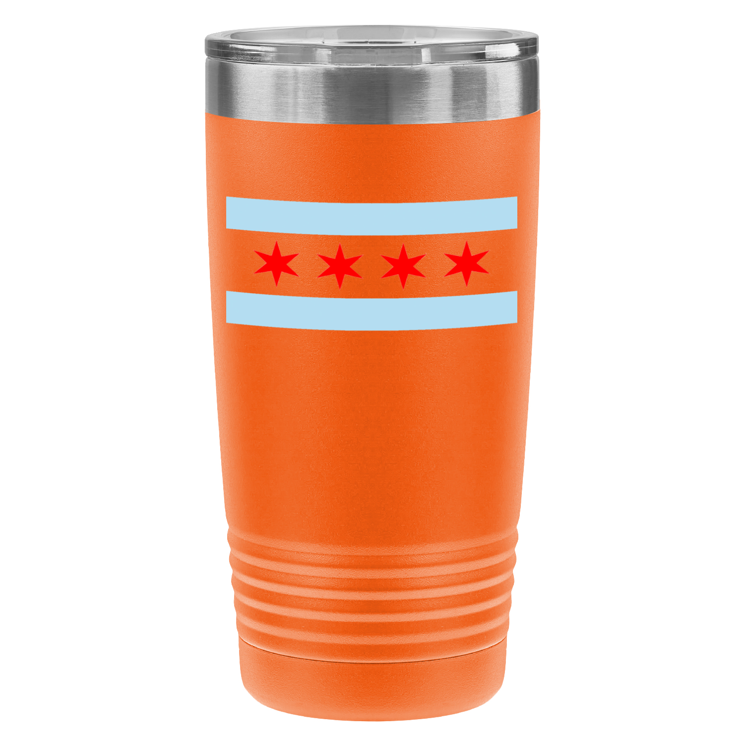 Chicago Flag 20oz UV Tumbler