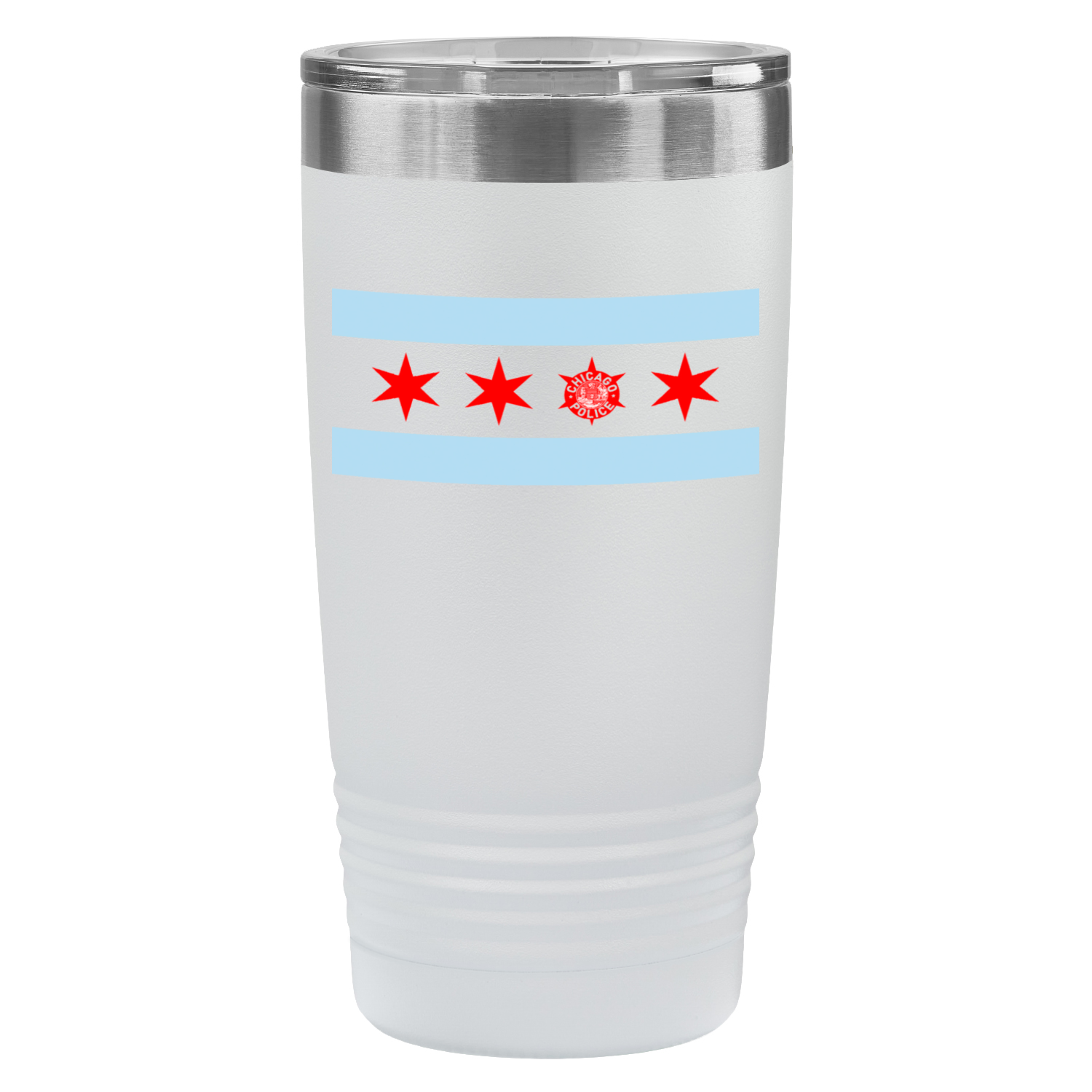 Chicago PD Flag 20oz UV Tumbler