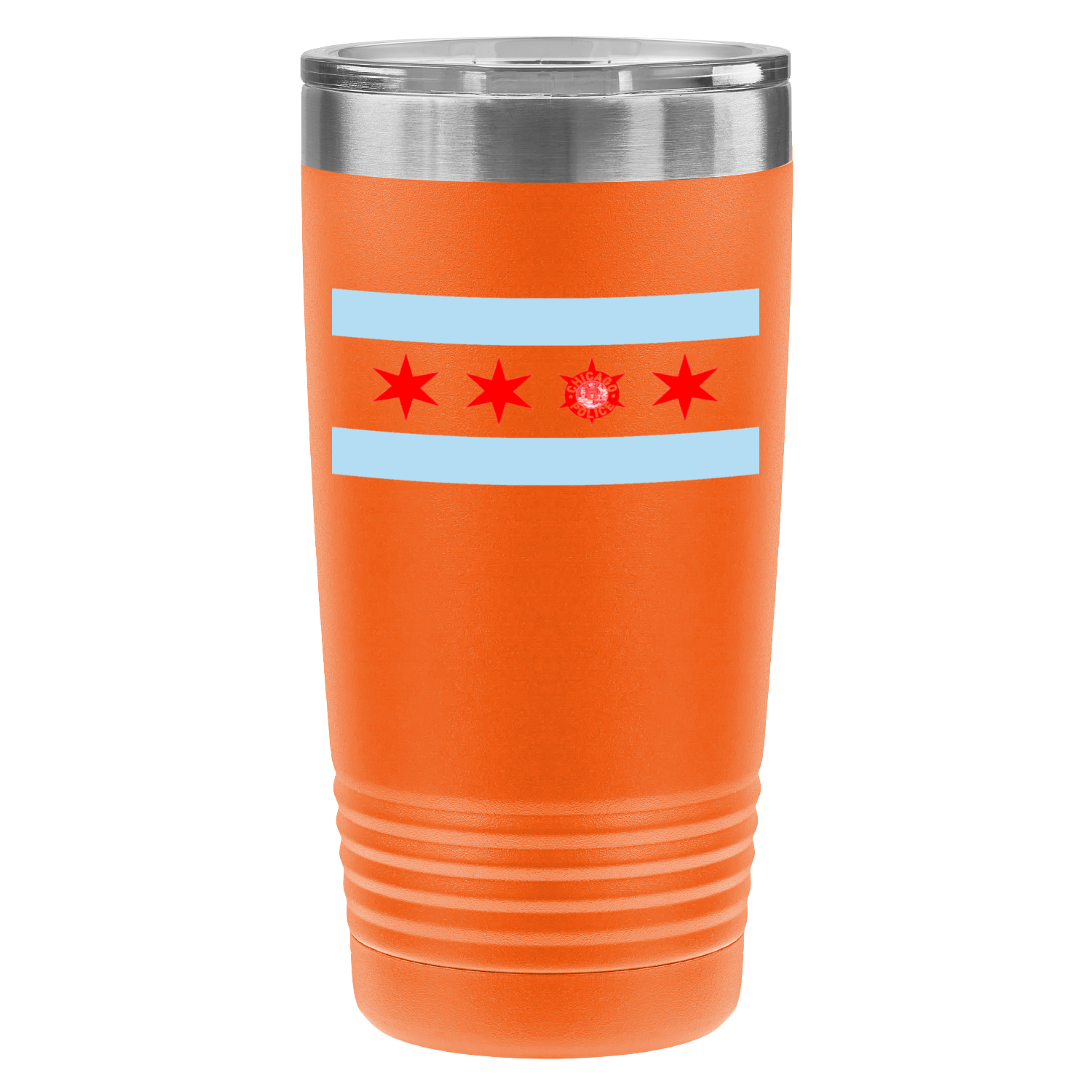Chicago PD Flag 20oz UV Tumbler