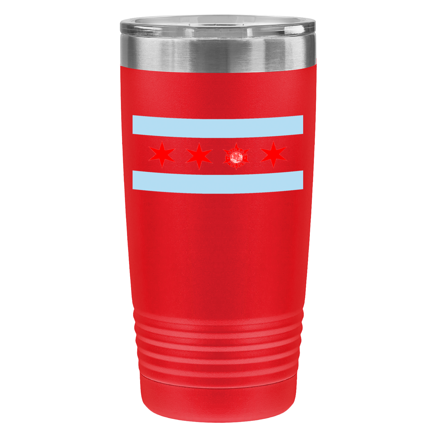 Chicago PD Flag 20oz UV Tumbler
