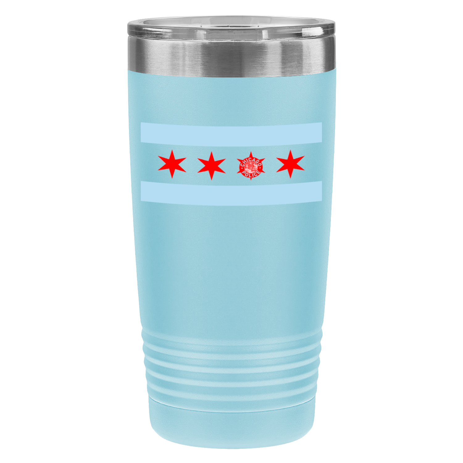 Chicago PD Flag 20oz UV Tumbler