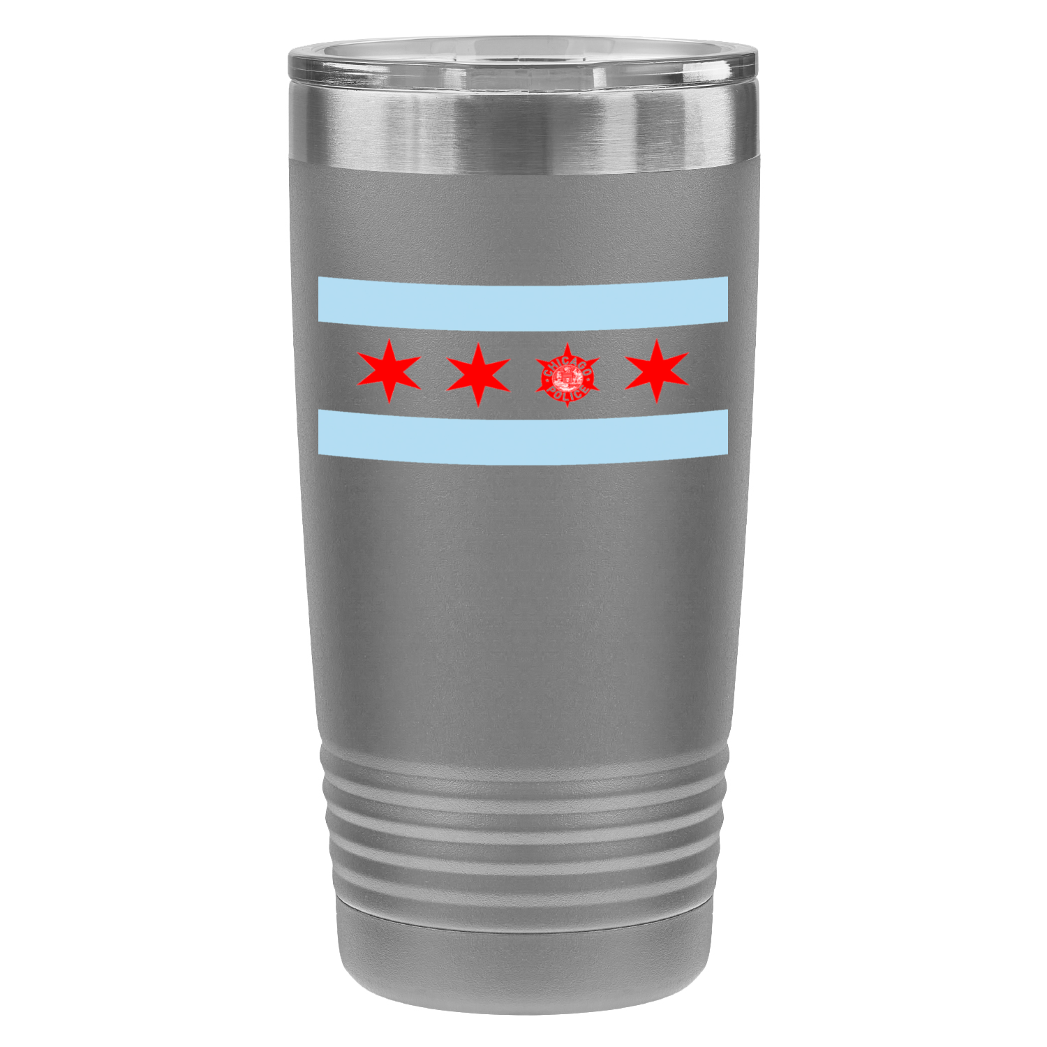 Chicago PD Flag 20oz UV Tumbler