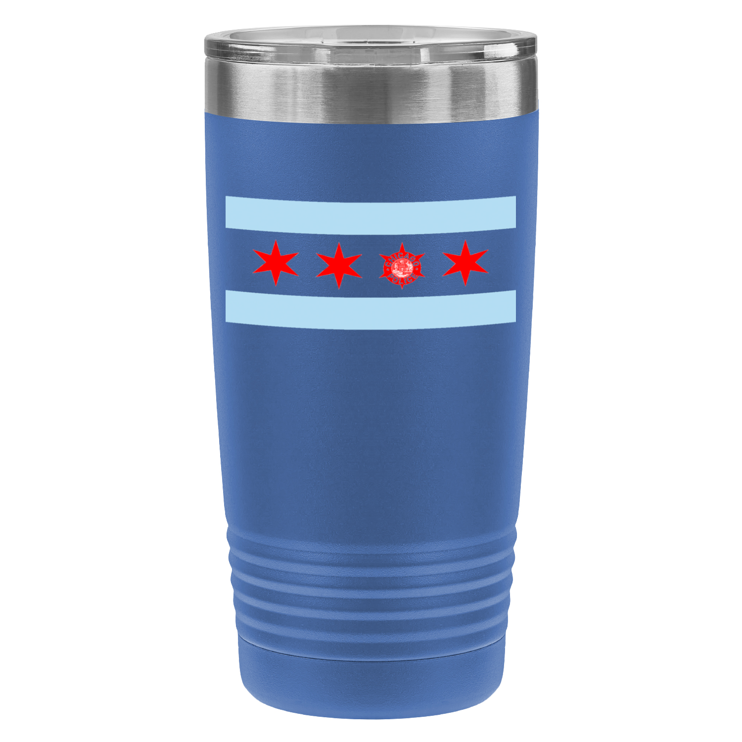 Chicago PD Flag 20oz UV Tumbler