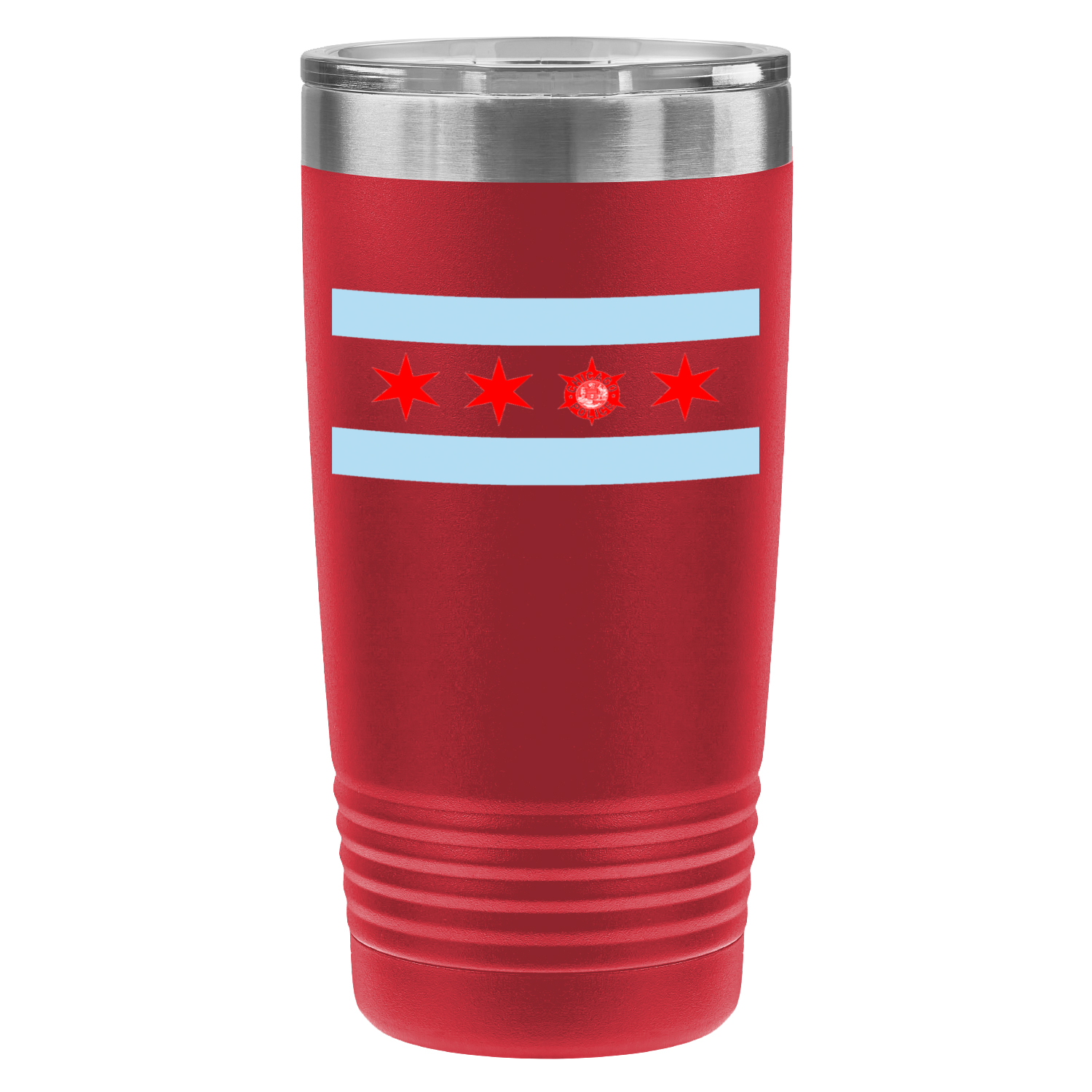 Chicago PD Flag 20oz UV Tumbler