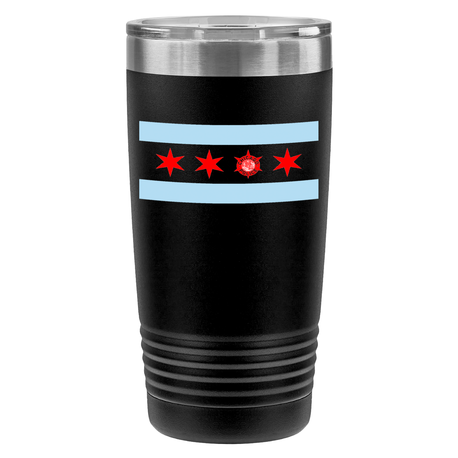 Chicago PD Flag 20oz UV Tumbler
