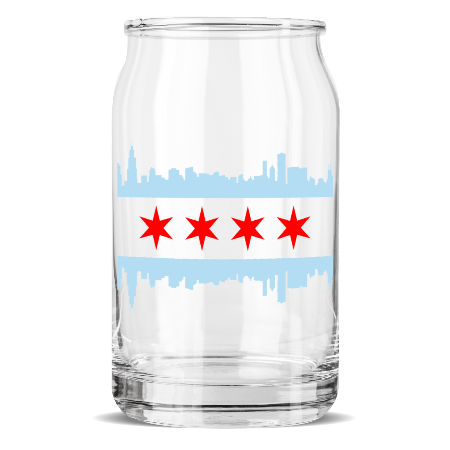 Chicago-Skyline-Flagge – 90x150 Cm, Polyester, Für Garten & Wohnung