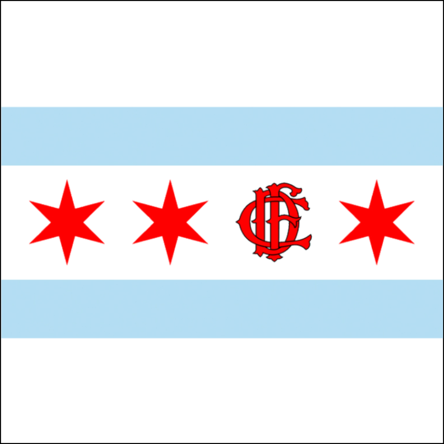 Chicago FD/EMT Flag Whiskey Glass