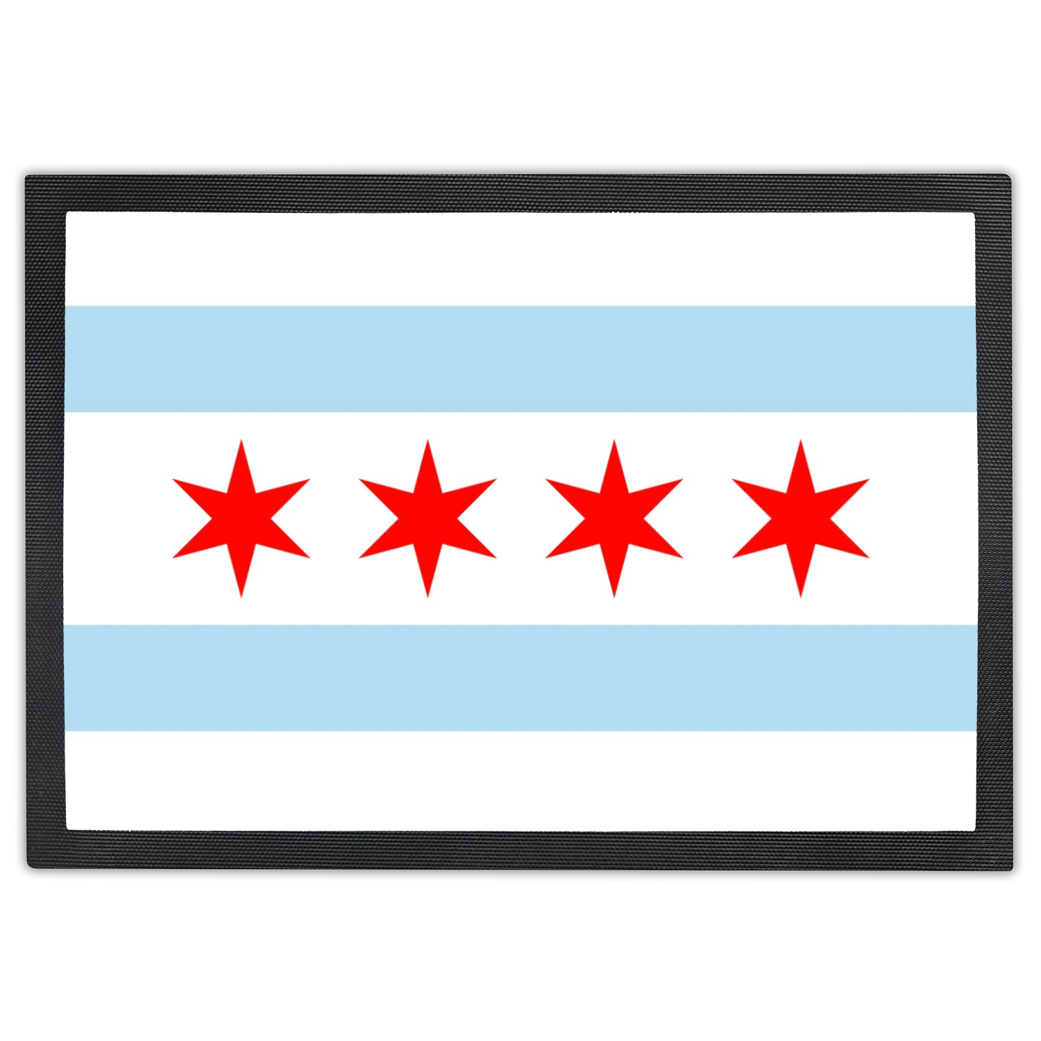 Chicago Flag Door Mat