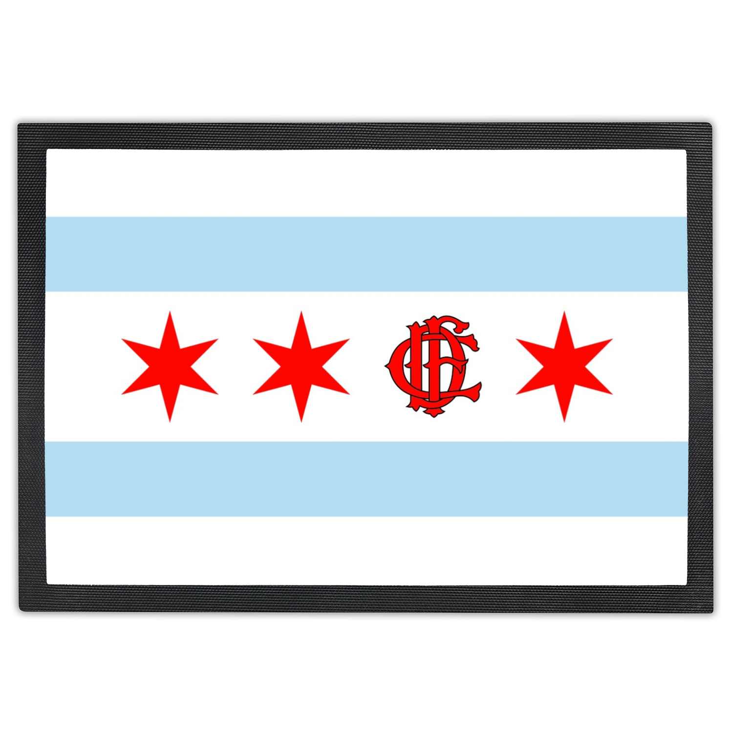 Chicago FD/EMT Flag Floor Mat