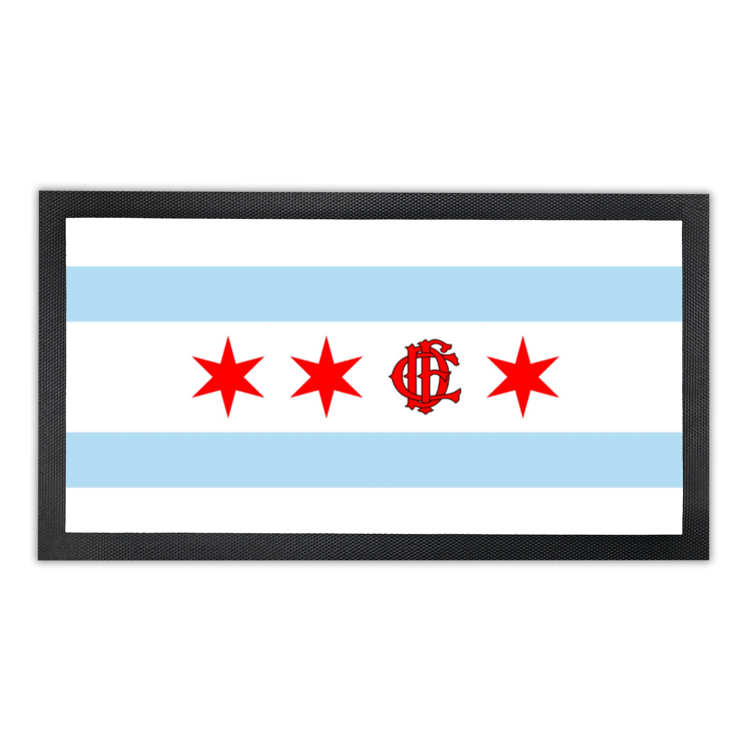 Chicago FD/EMT Flag Bar Mat