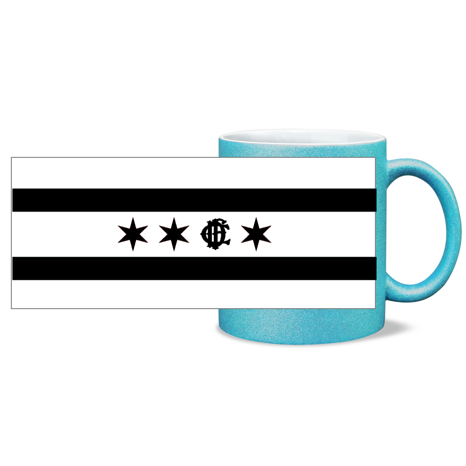 Chicago FD/EMT Flag 11oz Sparkling Mug