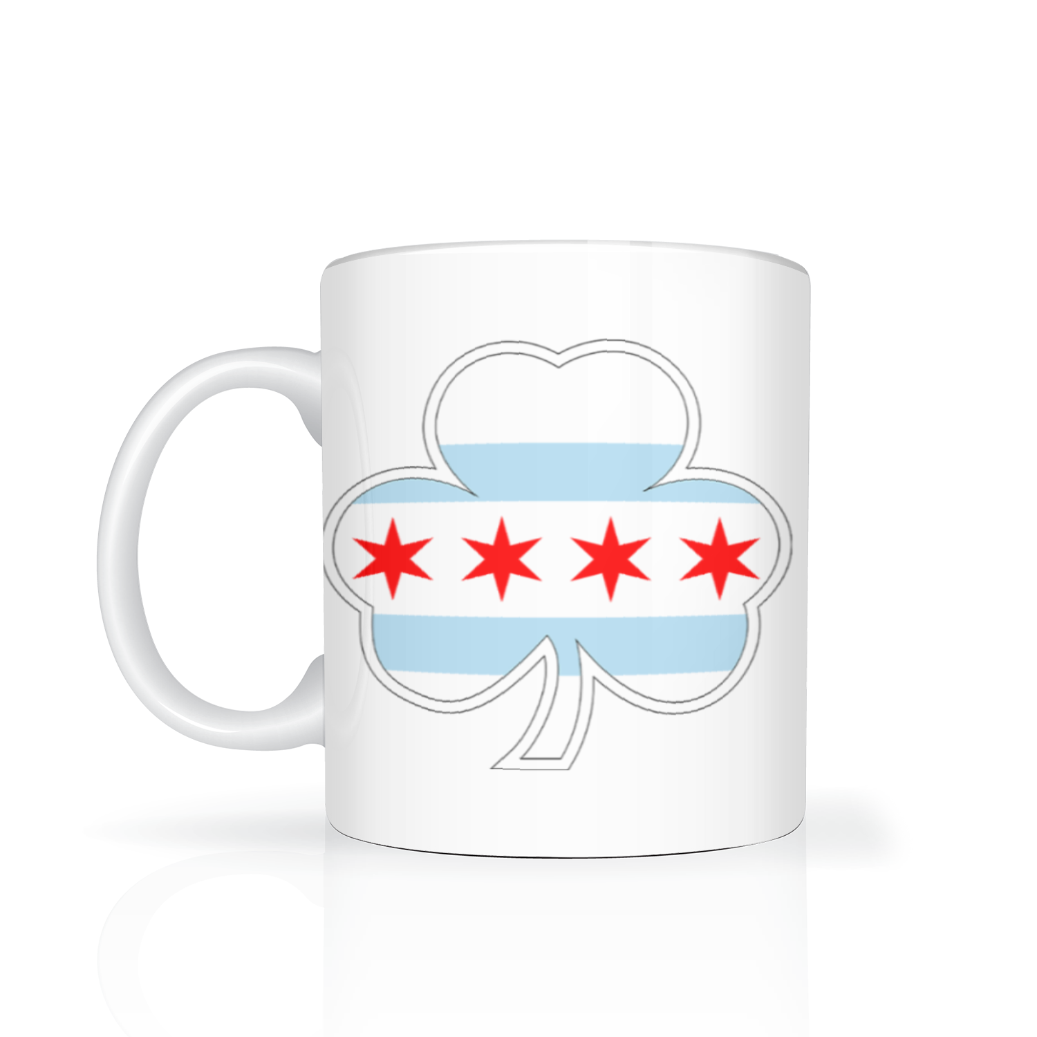 Chicago Shamrock St. Patty's 11oz Mug