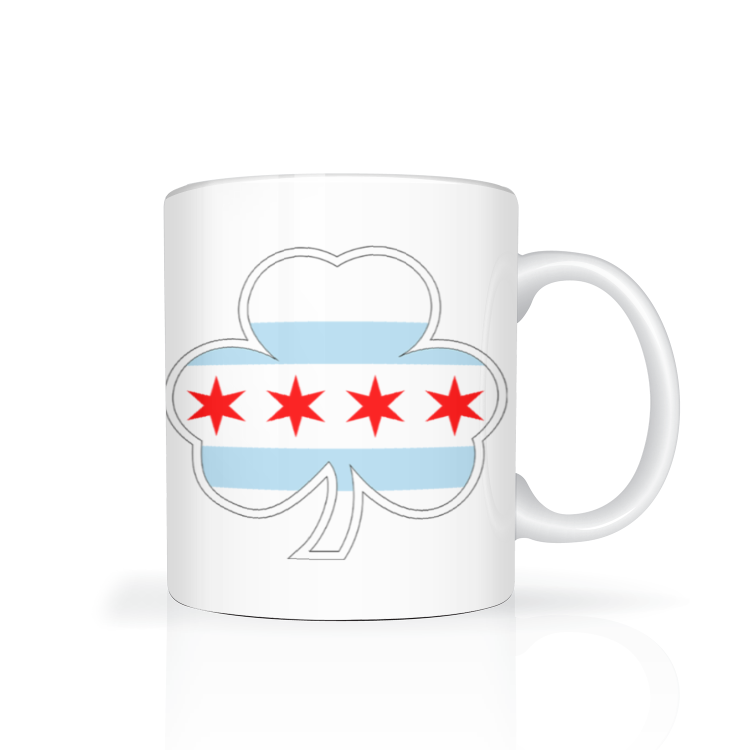 Chicago Shamrock St. Patty's 11oz Mug