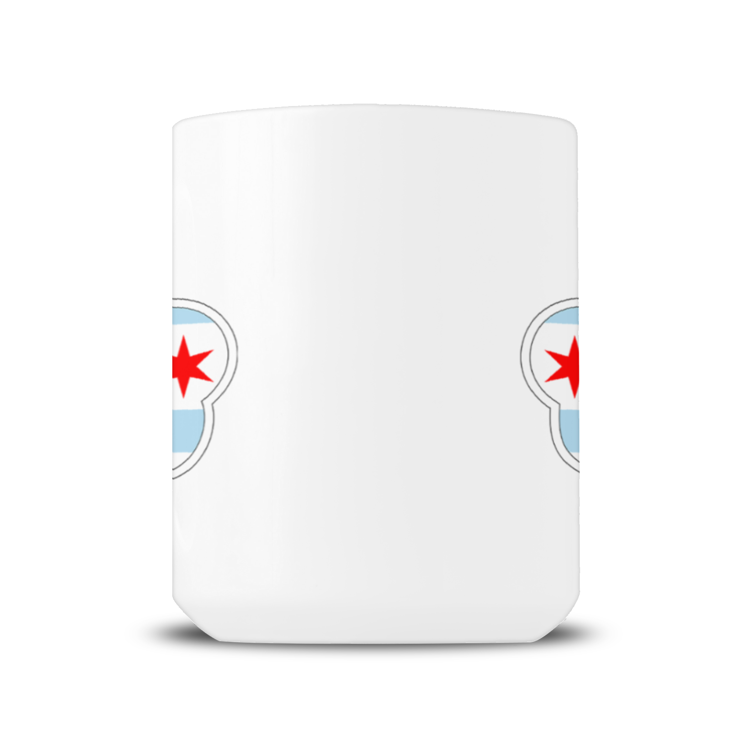 Chicago Flag Shamrock St. Patty's 15oz Mug