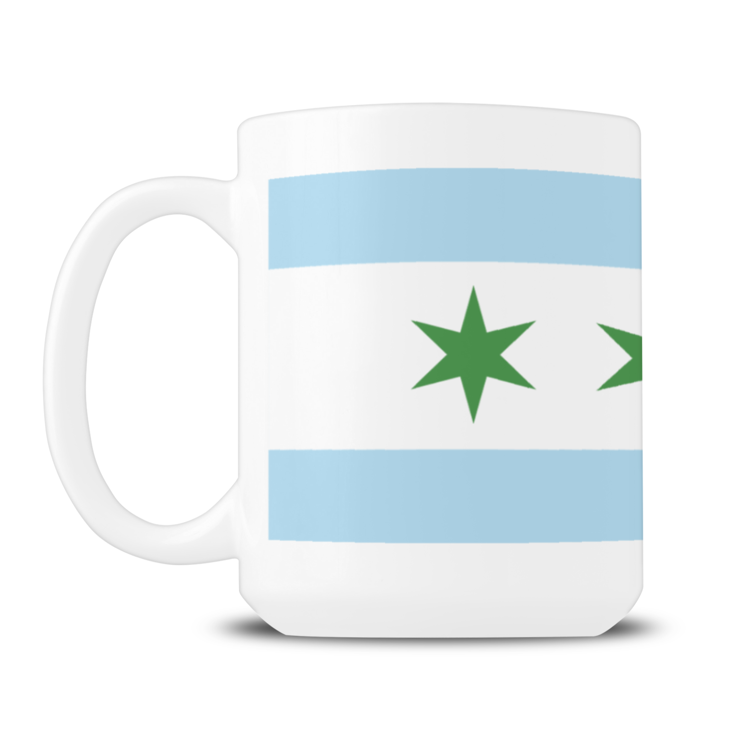 Chicago Flag St. Patty's 15oz Mug