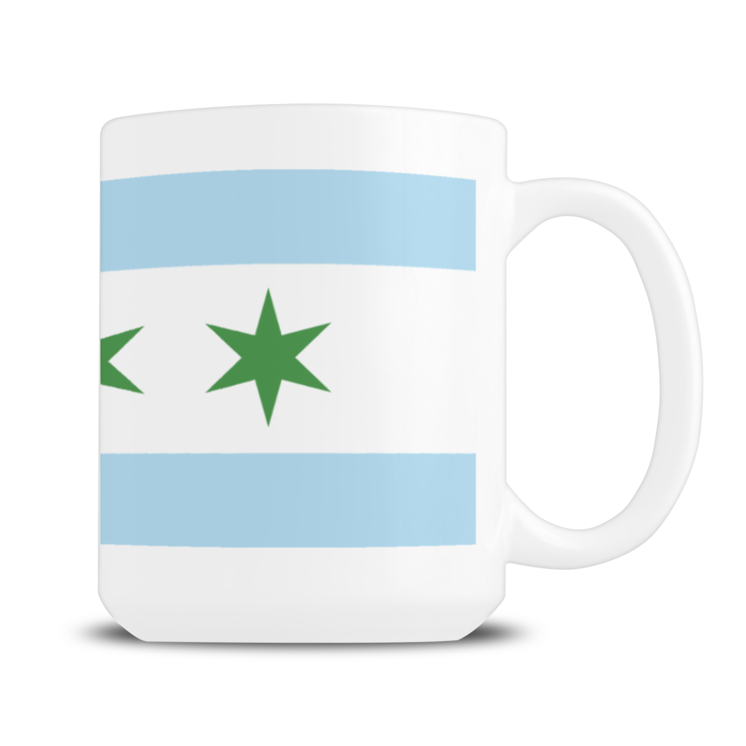 Chicago Flag St. Patty's 15oz Mug