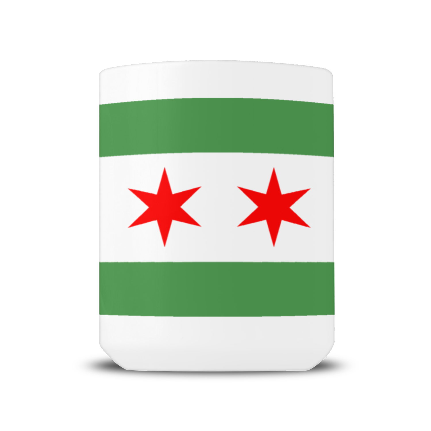 Chicago Flag Green River 15oz Mug