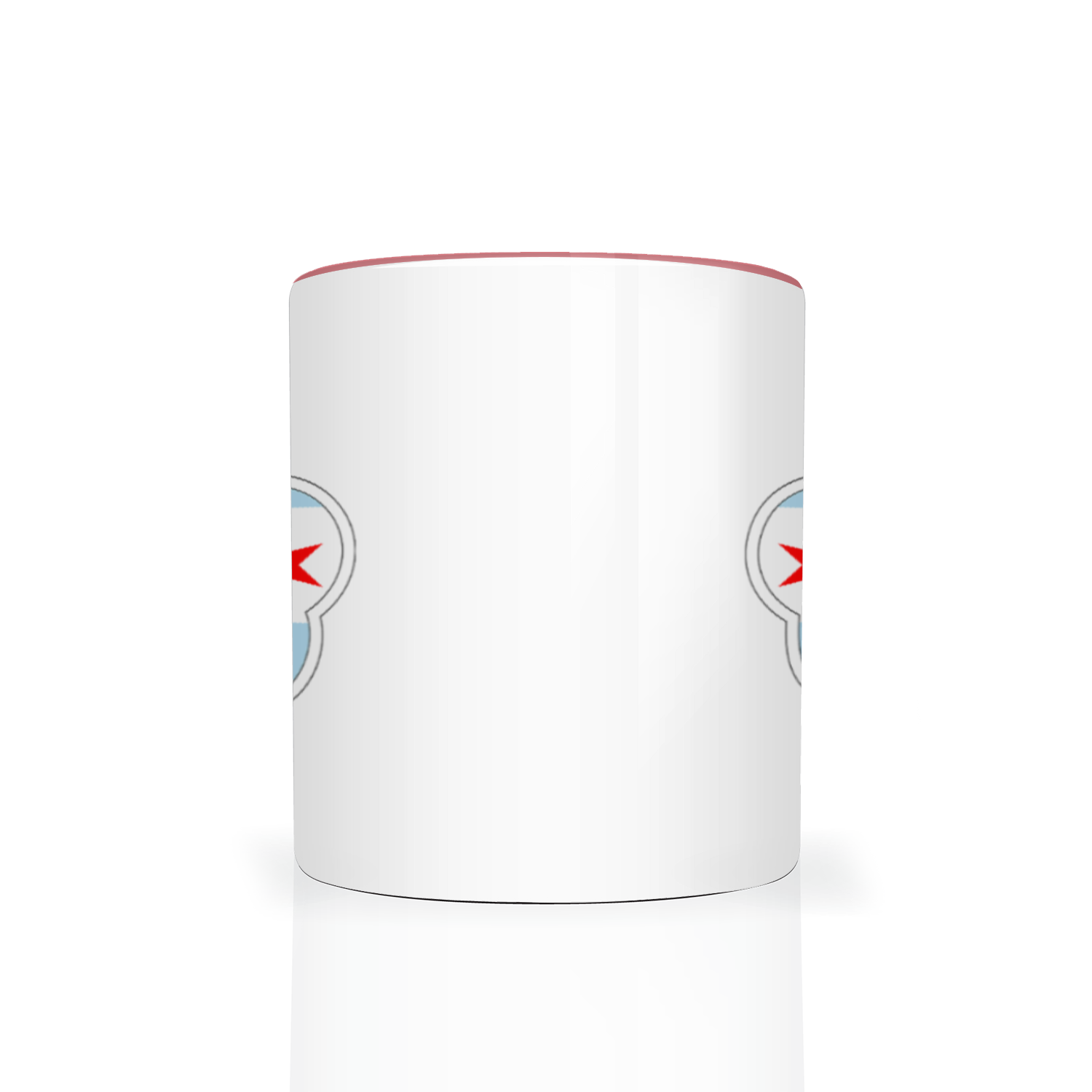 Chicago Flag Shamrock St. Patty's 11oz 2 Tone Mug