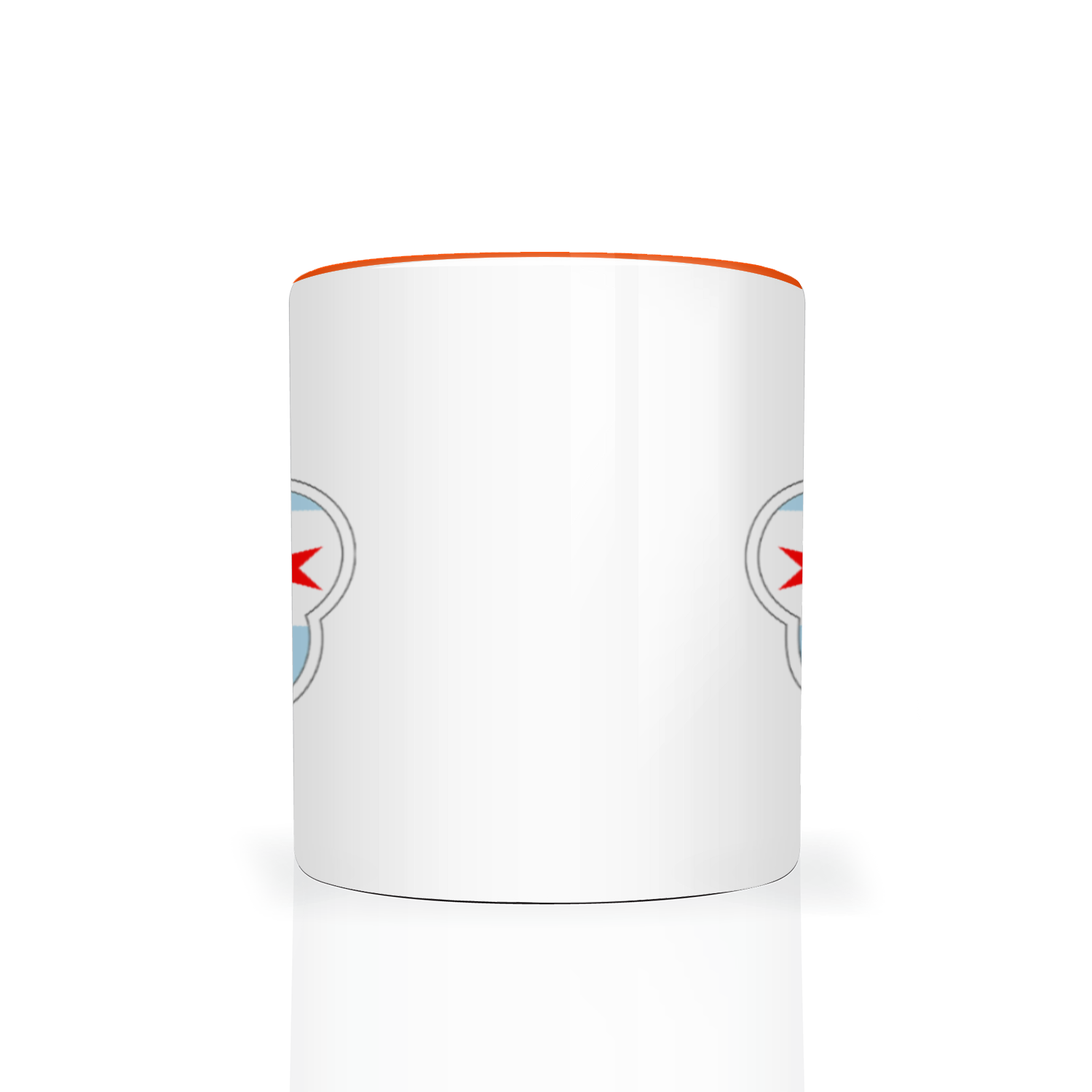 Chicago Flag Shamrock St. Patty's 11oz 2 Tone Mug