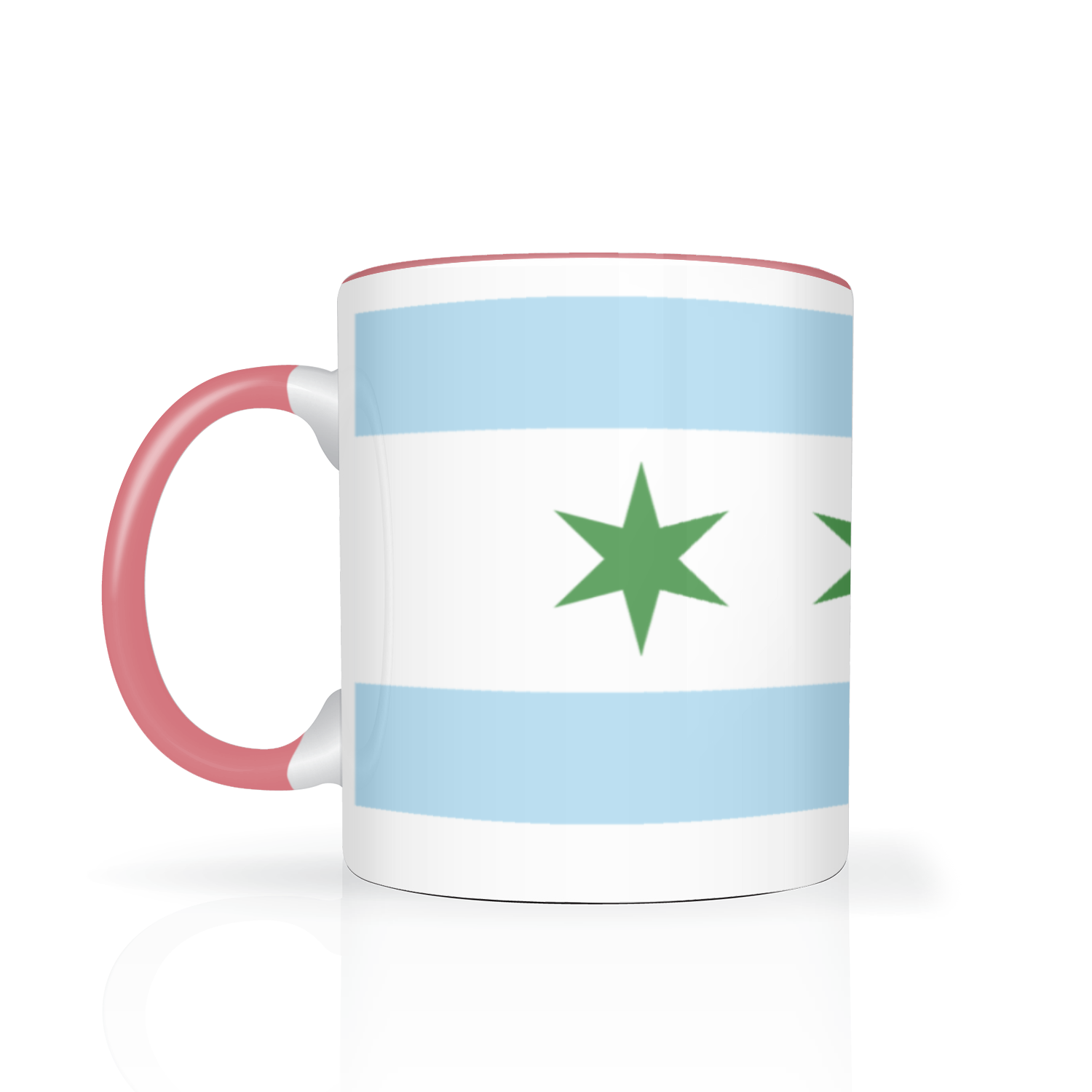Chicago Flag St. Patty's 11oz 2 Tone Mug
