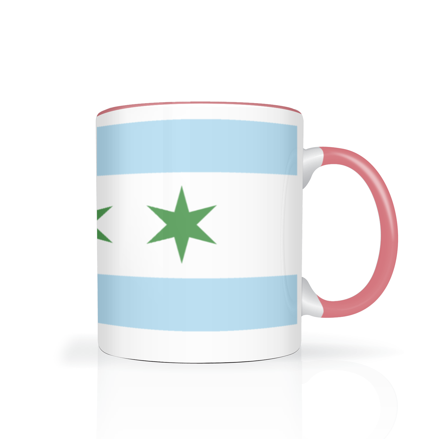 Chicago Flag St. Patty's 11oz 2 Tone Mug