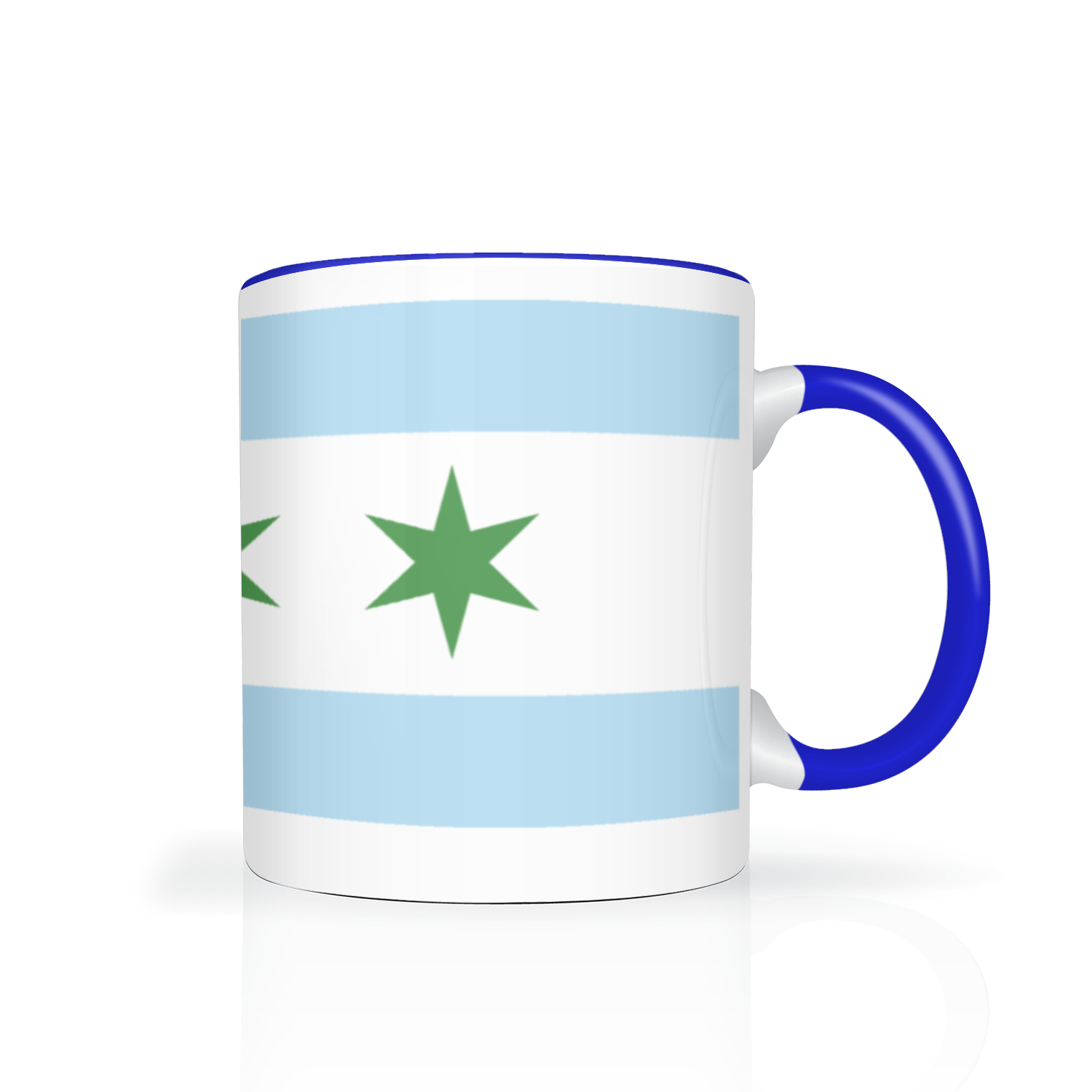 Chicago Flag St. Patty's 11oz 2 Tone Mug