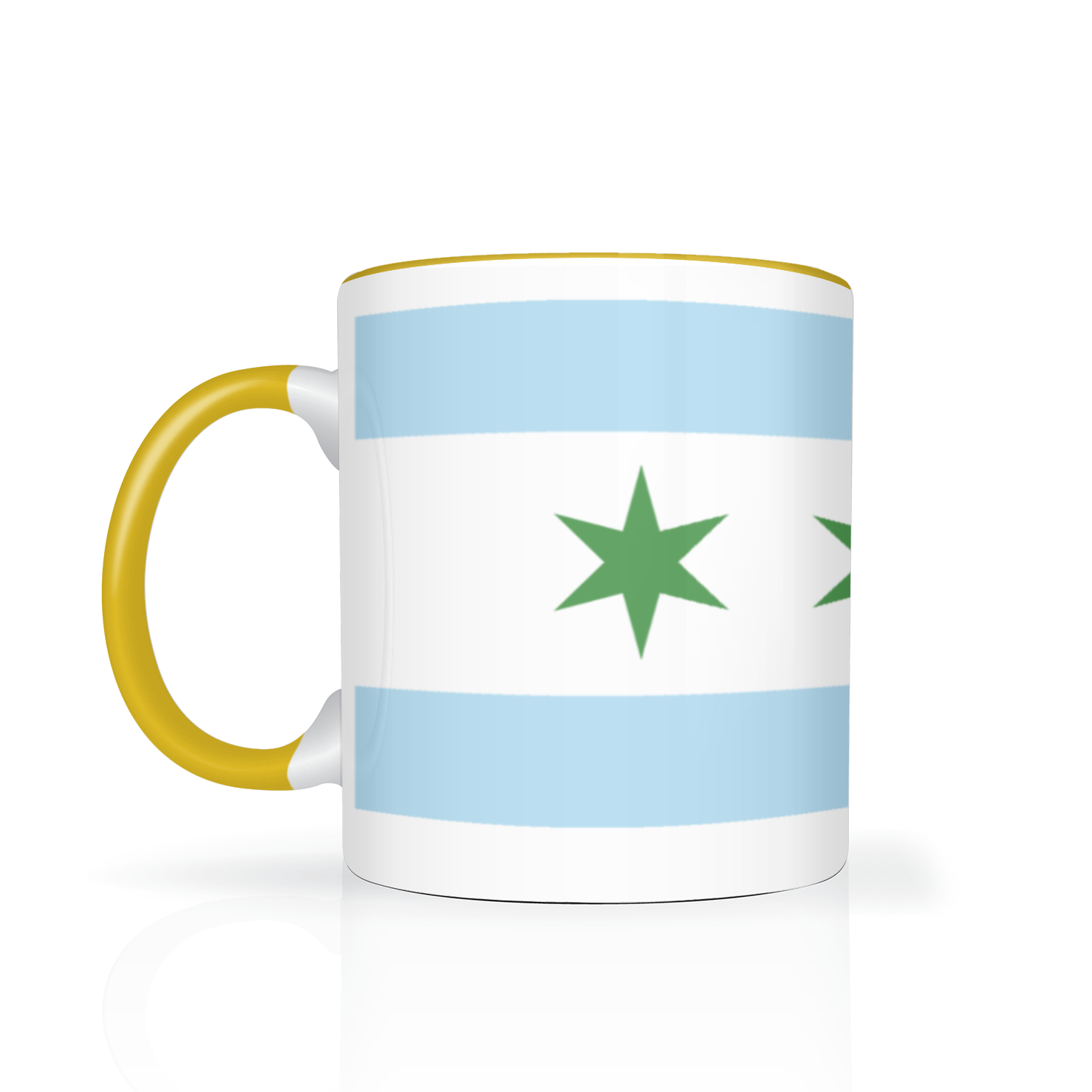 Chicago Flag St. Patty's 11oz 2 Tone Mug