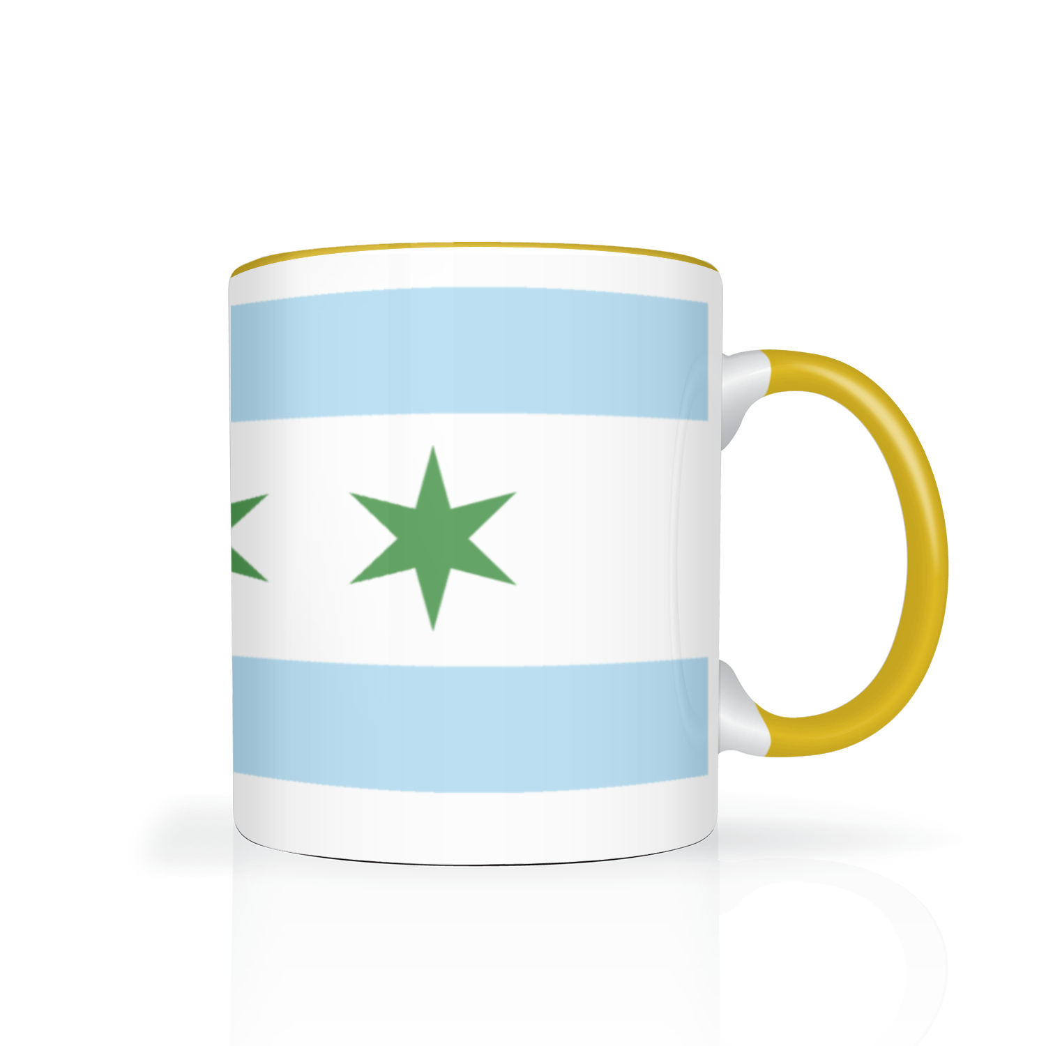 Chicago Flag St. Patty's 11oz 2 Tone Mug