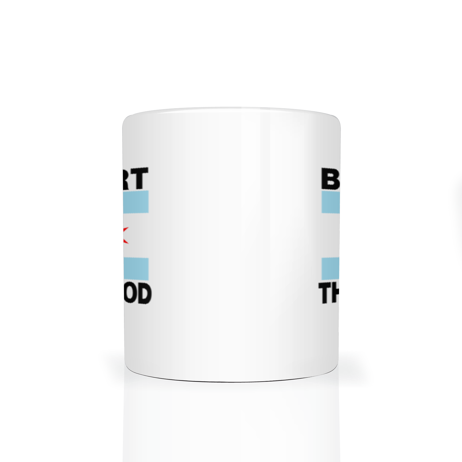 Chicago Flag Bridgeport 11oz 2 Tone Mug