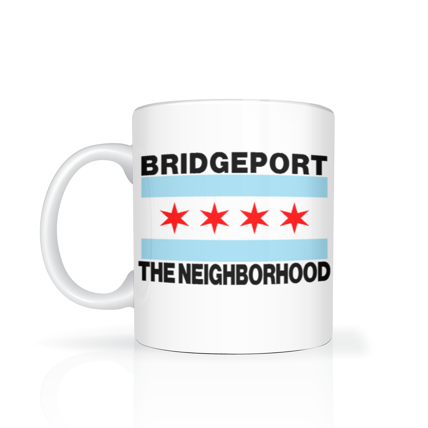 Chicago Flag Bridgeport 11oz 2 Tone Mug