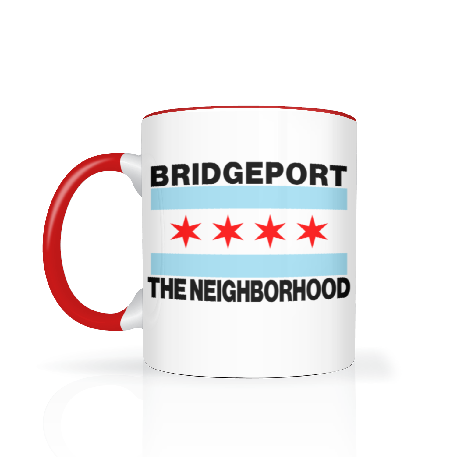 Chicago Flag Bridgeport 11oz 2 Tone Mug