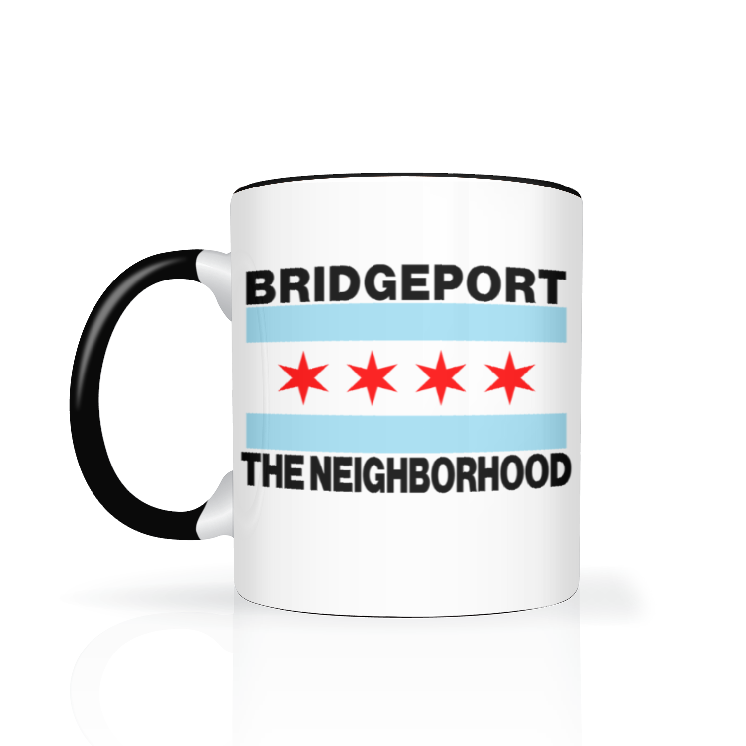 Chicago Flag Bridgeport 11oz 2 Tone Mug